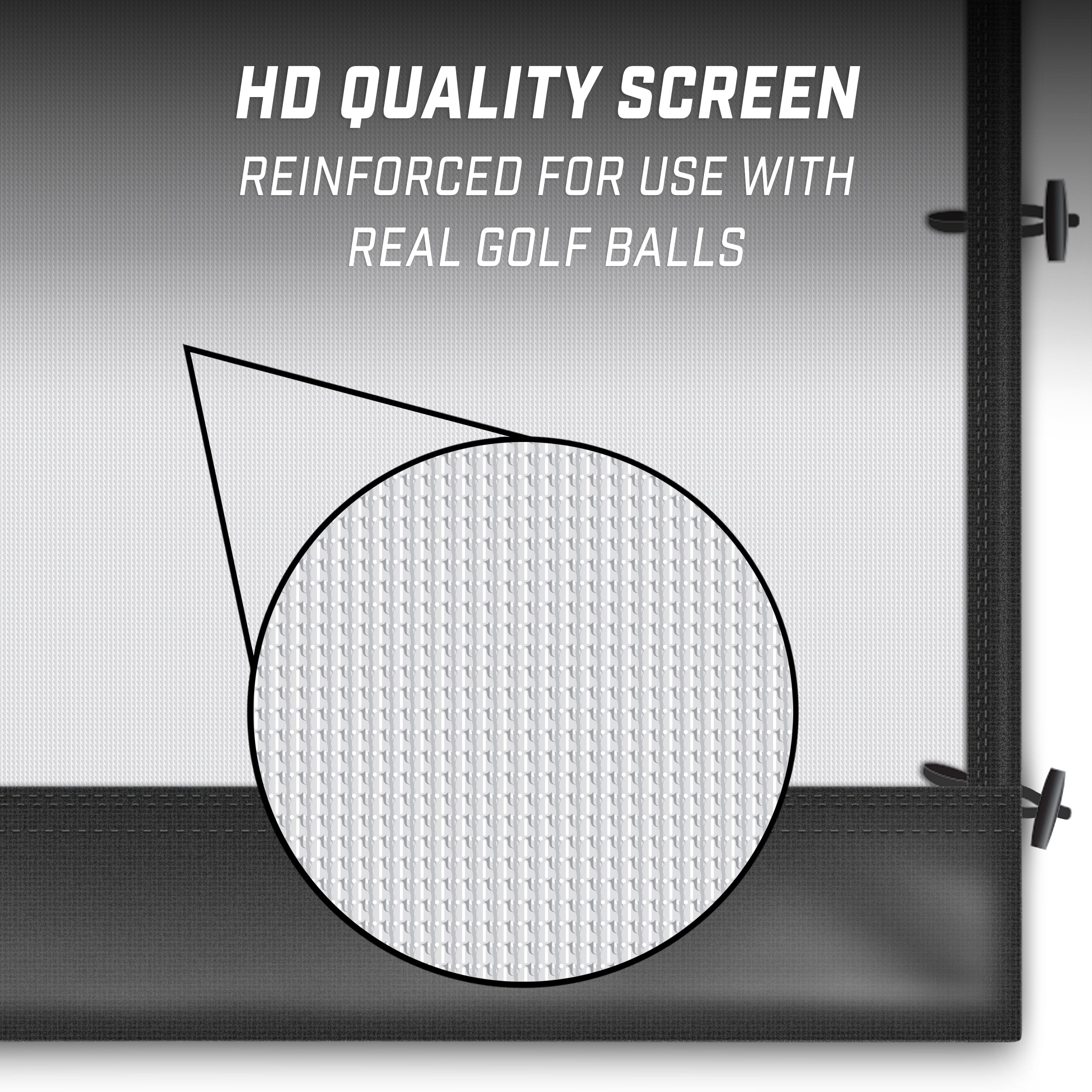 GoSports Range Cage Simulator Screen - Only Compatible with GoSports 10' x 8' Range Cage GoSports