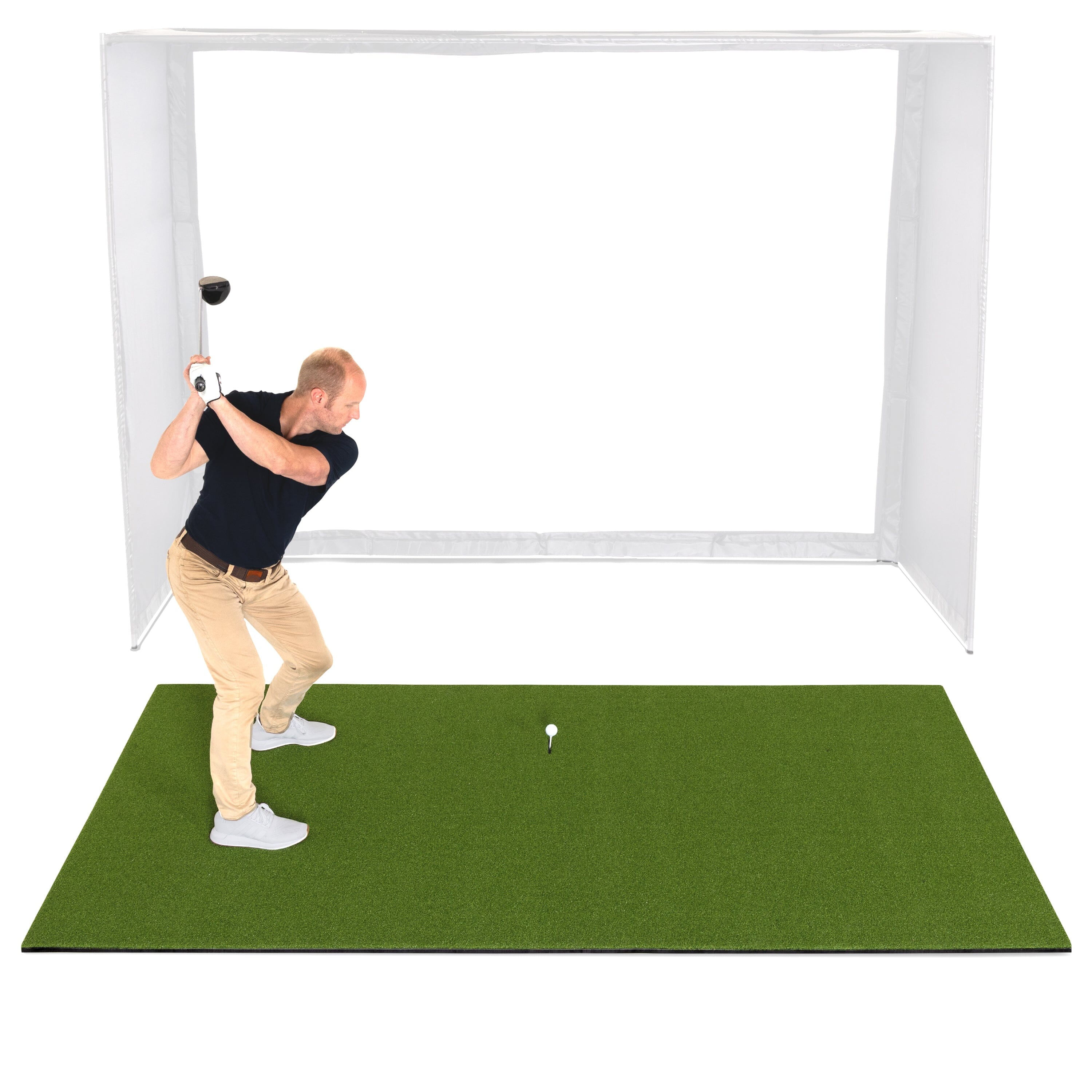 10' x 5' Pro Sim Golf Hitting Mat, 15 mm Foam GoSports Golf