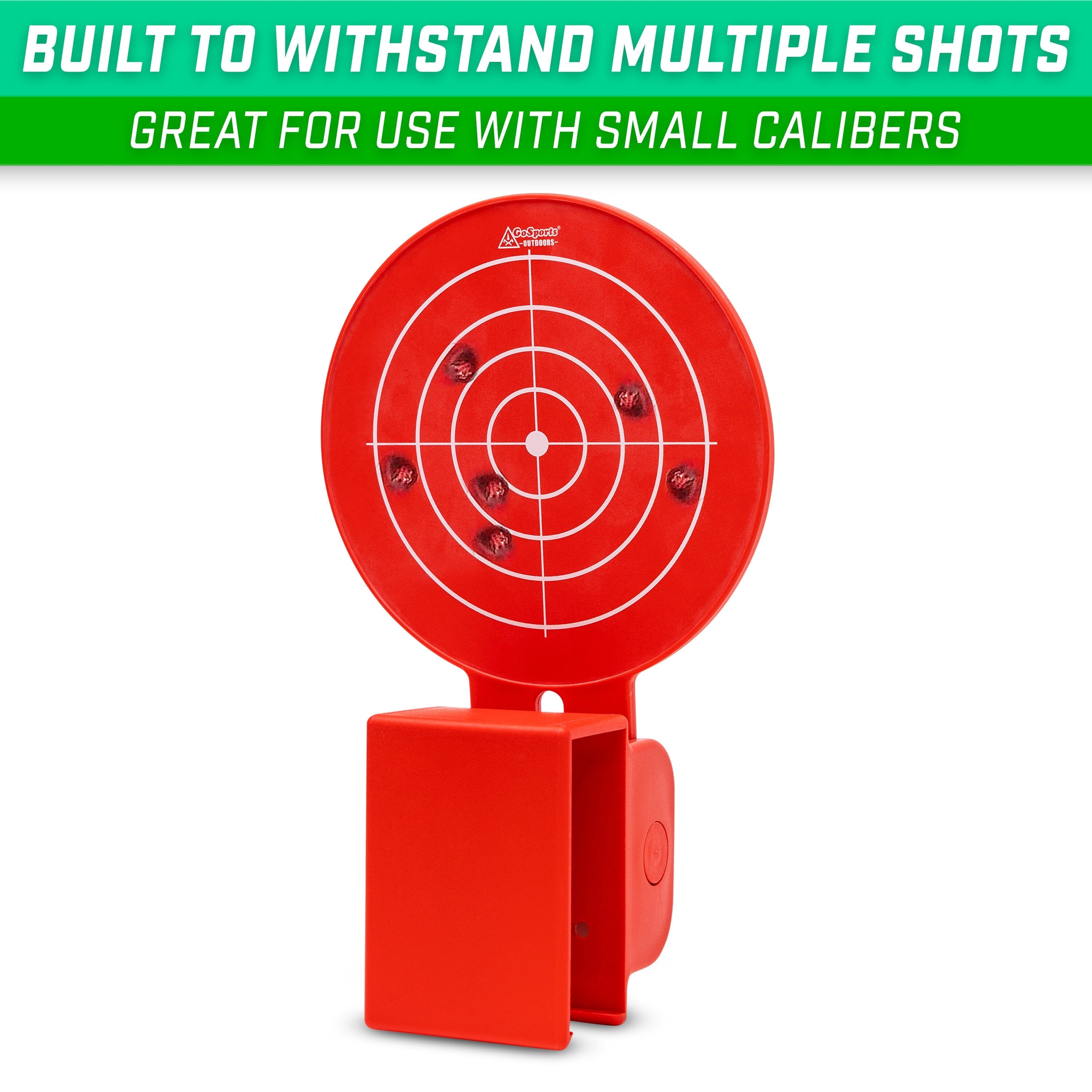 GoSports Outdoors Blast Range Shooting Target 3 Pack, All-Weather Reactive Fall Back Targets Target Practice GoSportsOutdoors.com