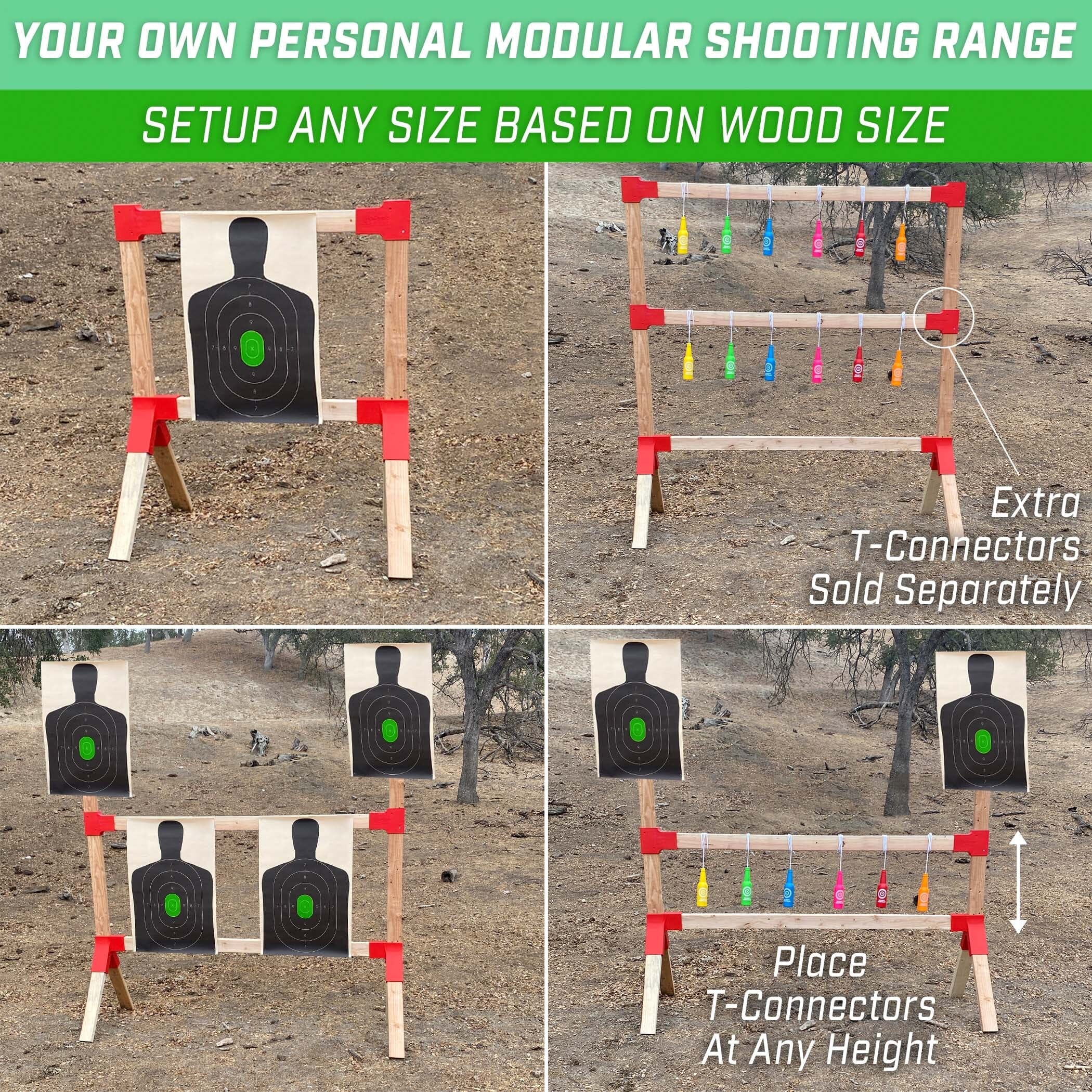 GoSports Outdoors Blast Range - Modular Shooting Range - Create Your Own Custom Shooting Range Target Practice GoSportsOutdoors.com