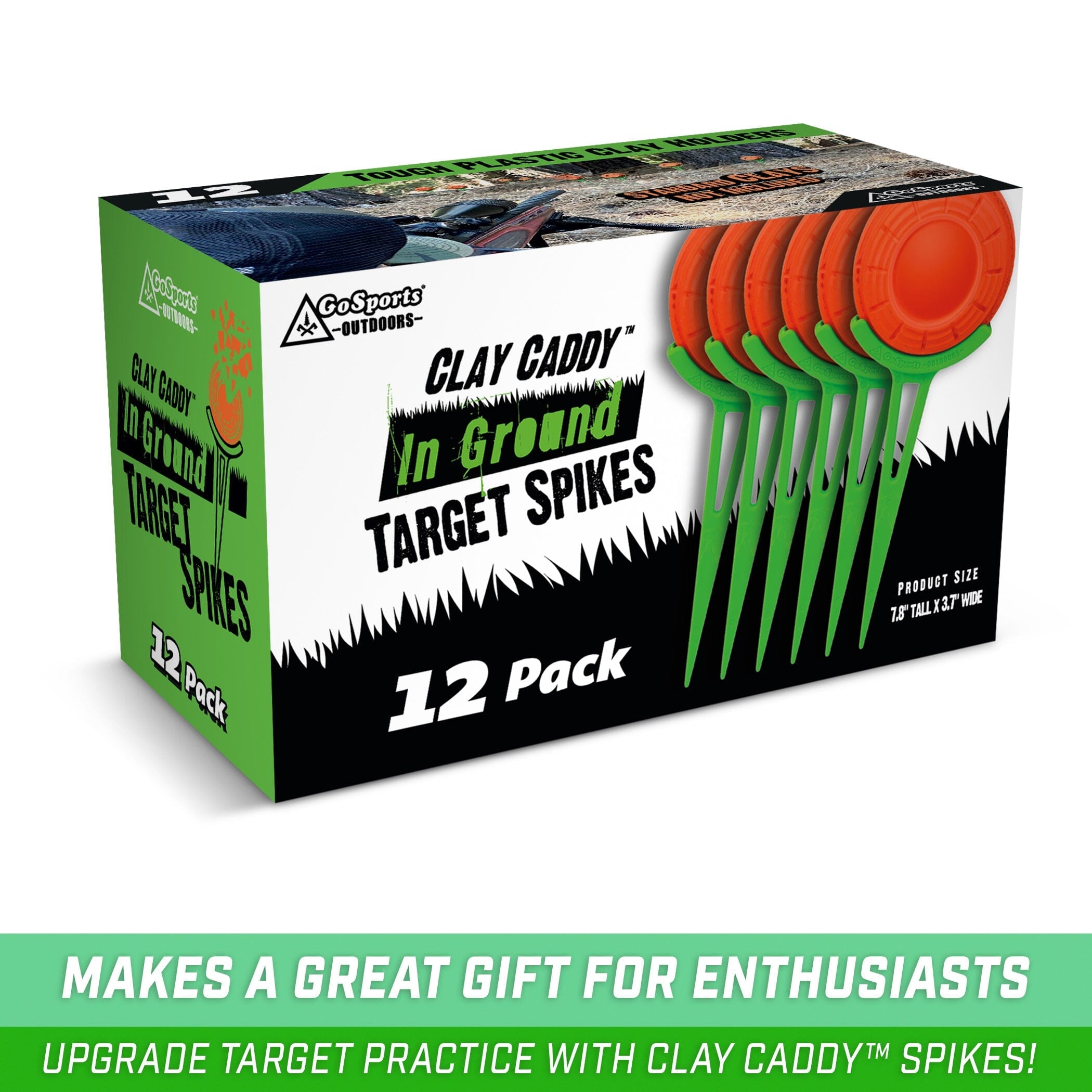 GoSports Outdoors Clay Caddy In Ground Target Holders for Clay Pigeon Shooting Practice Target Practice GoSportsOutdoors.com