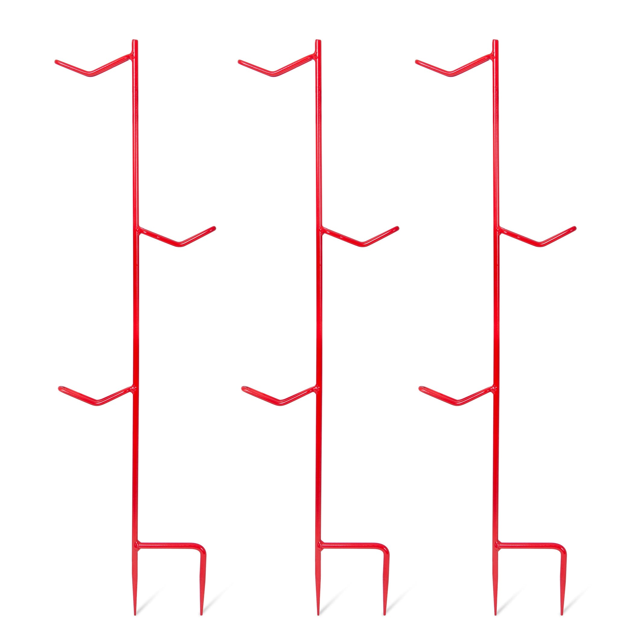 GoSports Outdoors High Caliber Tri-Tower Steel Clay Pigeon Holder – 3 Pack, Shooting Practice Clay Target Stands Target Practice playgosports.com