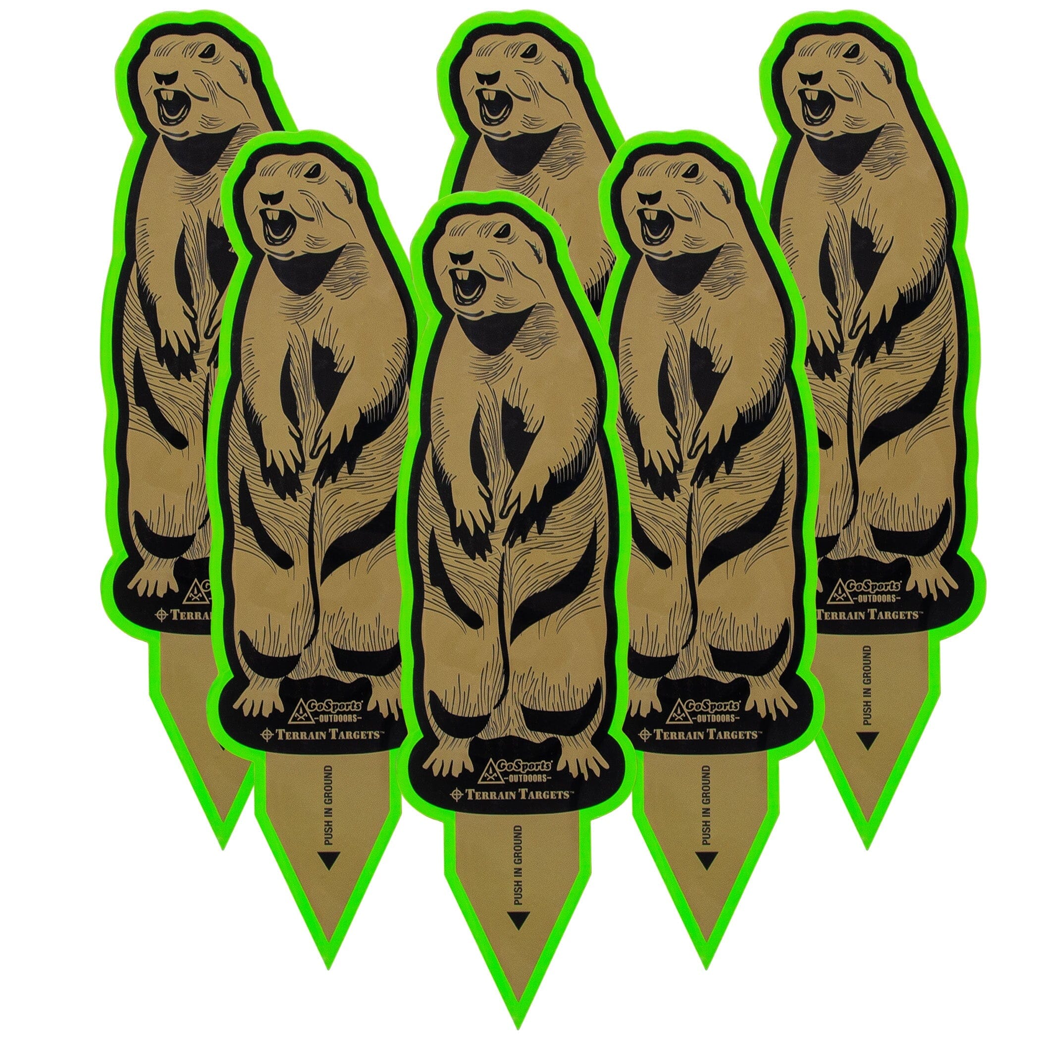 GoSports Outdoors Gopher Terrain Targets | Reactive Shooting Range Targets GoSportsOutdoors.com