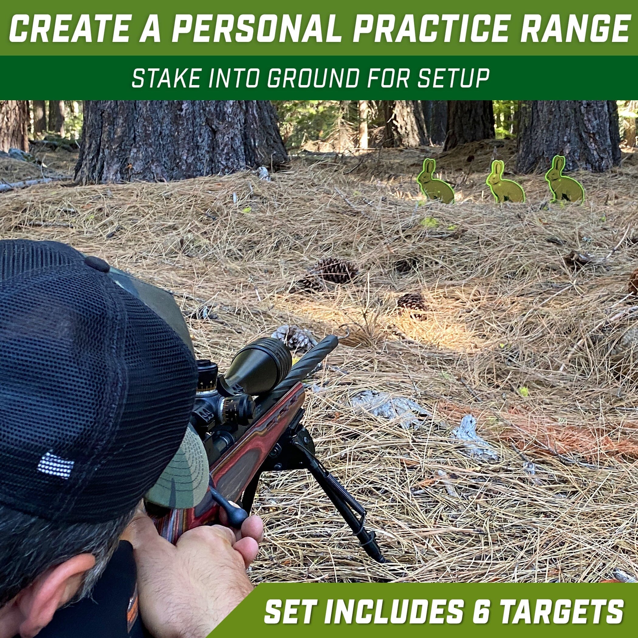 GoSports Outdoors Rabbit Terrain Targets | Reactive Shooting Range Targets GoSportsOutdoors.com