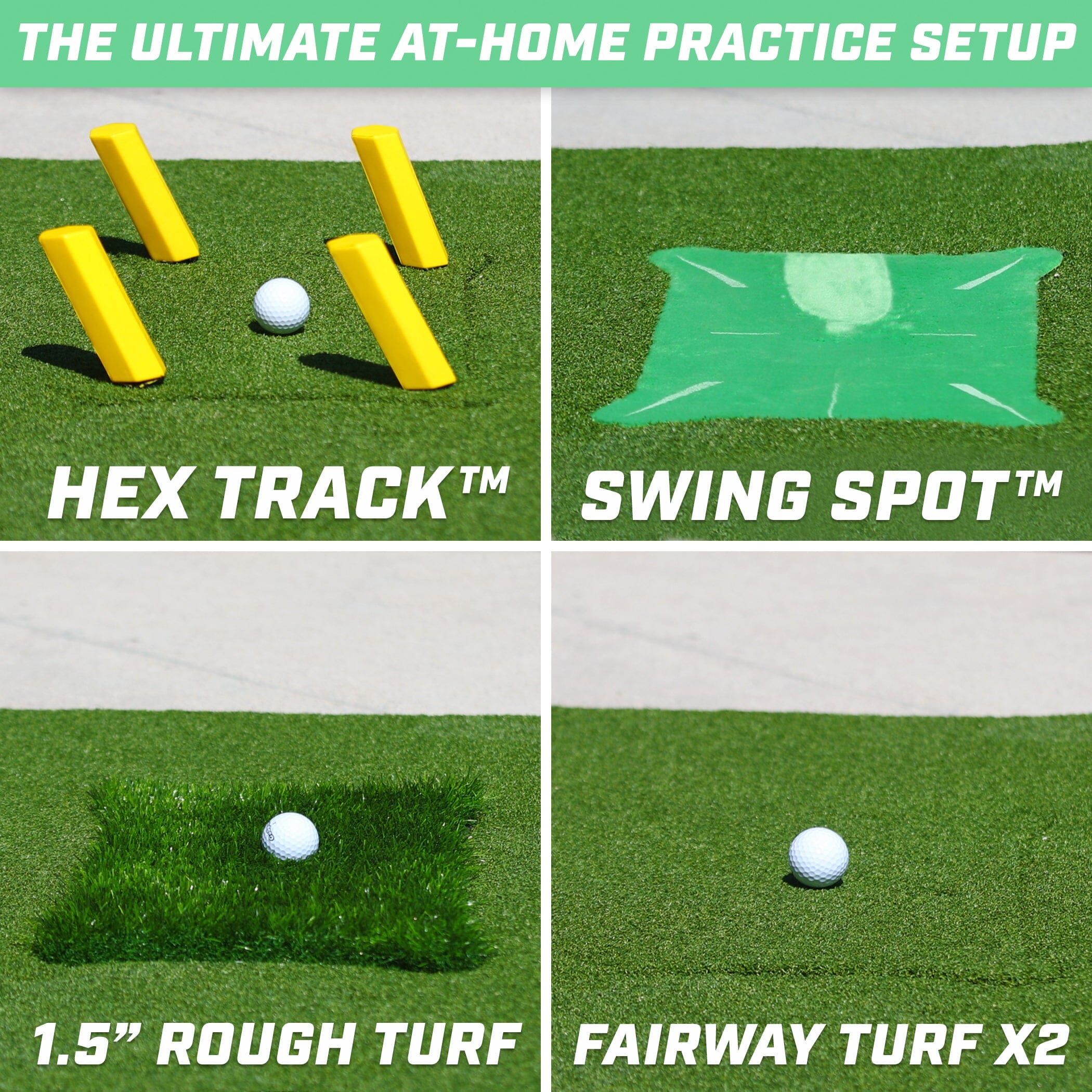 the ultimate golf practice set