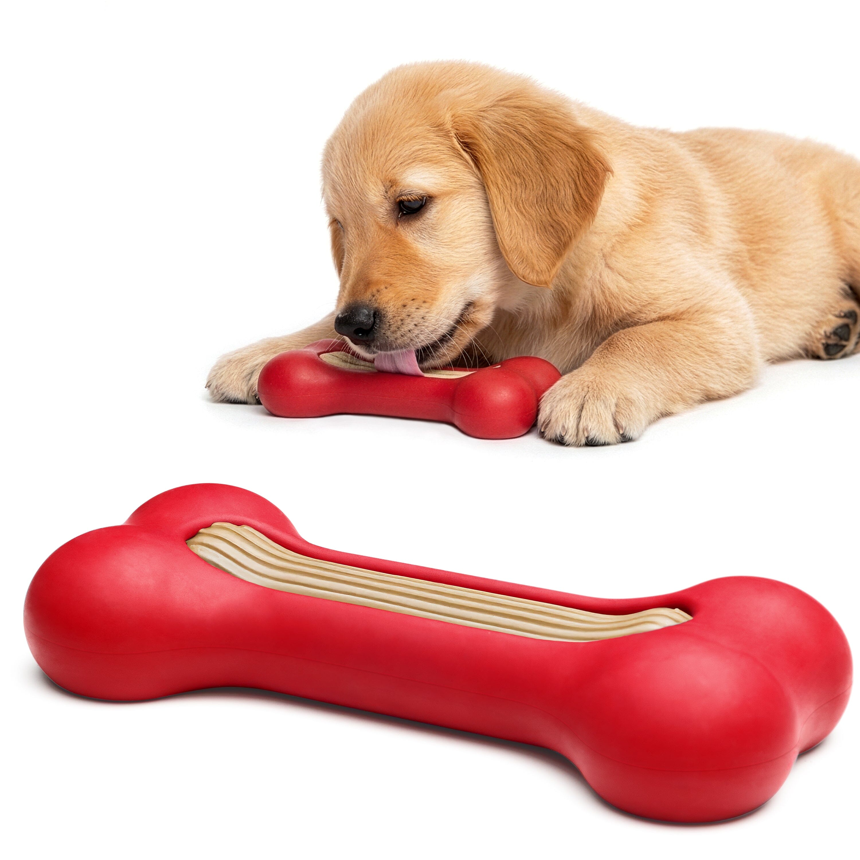 GoSports Pets PupsCream Freezable Dog Treat Station - Small or Large - Helps Keep Dogs Busy GoSports Small Dogs - 10-30 lbs