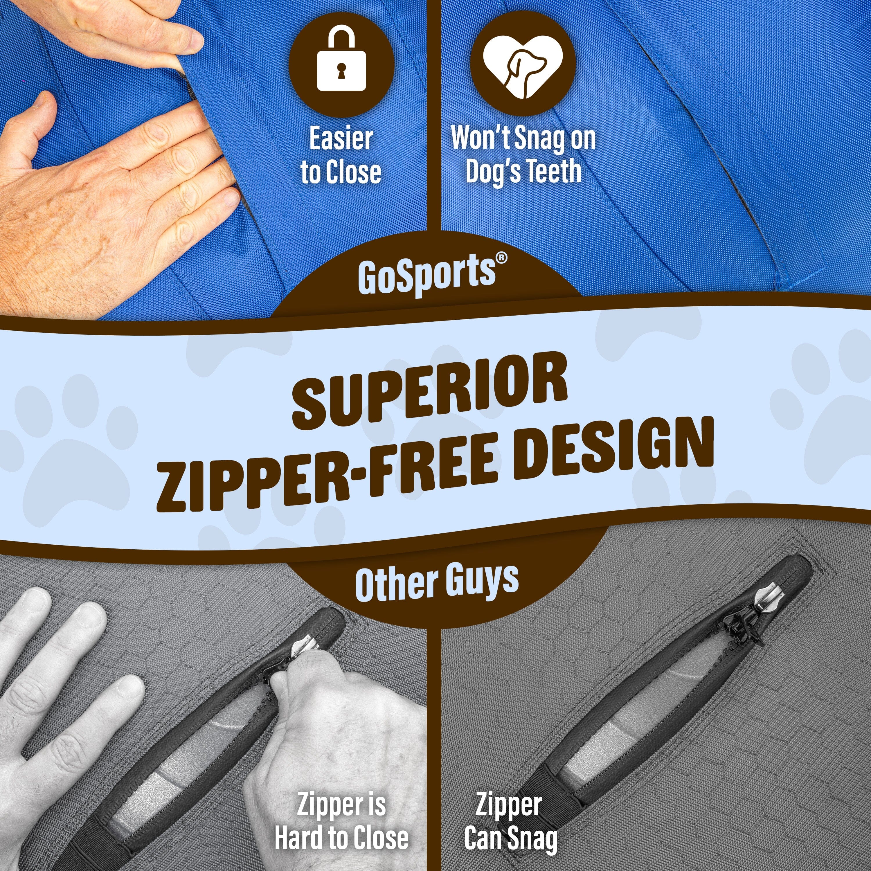 GoSports Pets Herding Ball for Dogs - 25 Inch Dog Toy Ball with Bite-Proof Cover for Medium to Large Dogs GoSports