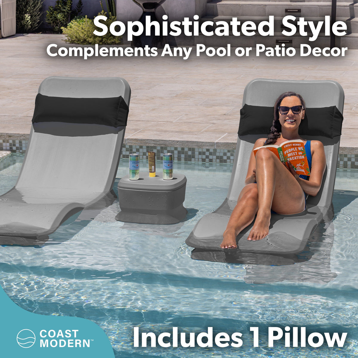 Outdoor Lounge Chair Pillow Coast Modern