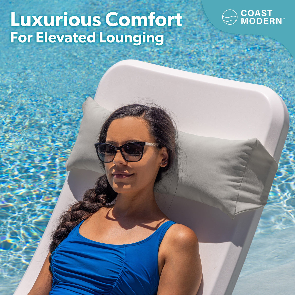 Outdoor Lounge Chair Pillow Coast Modern