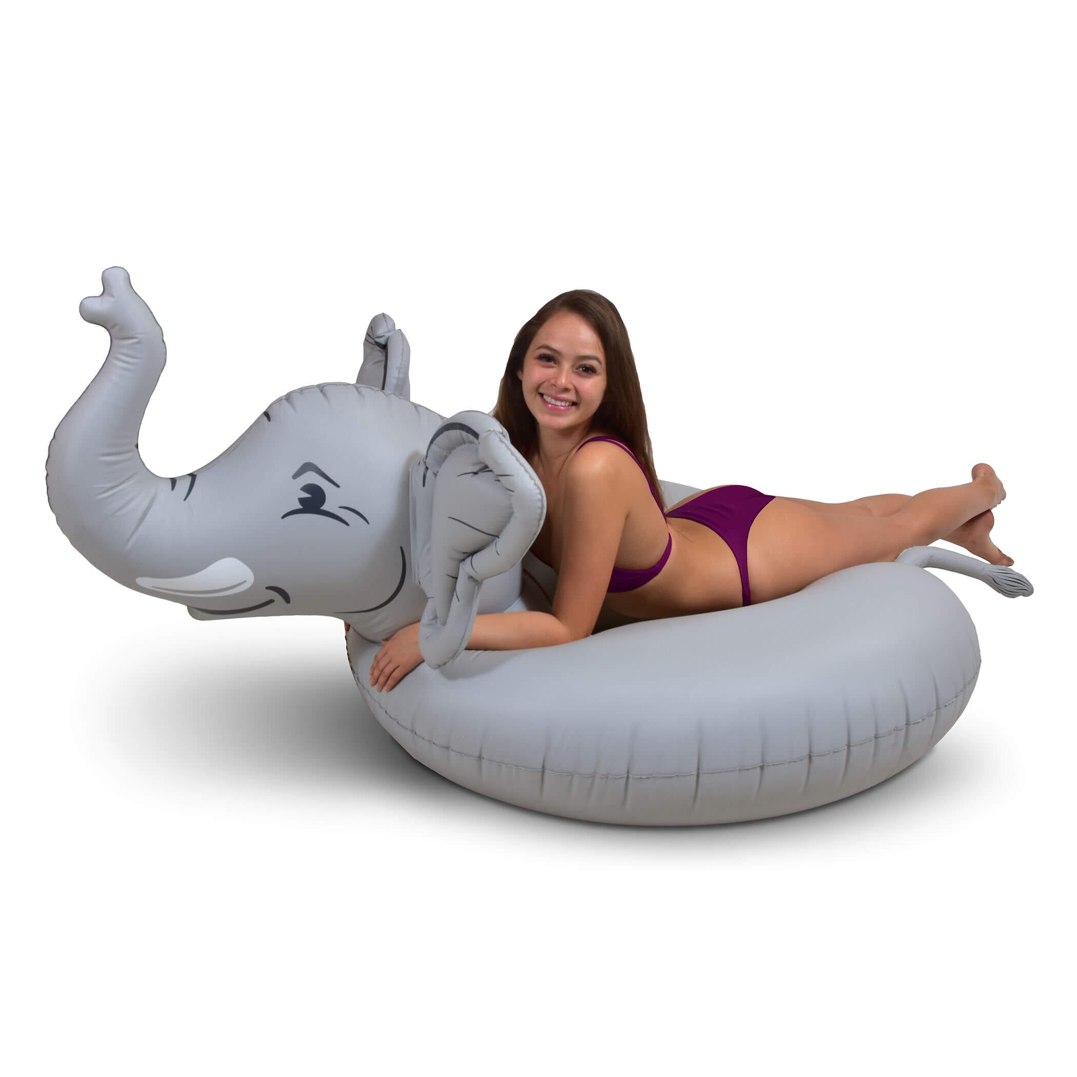 GoFloats Party Tube Inflatable Raft - Elephant GoFloats