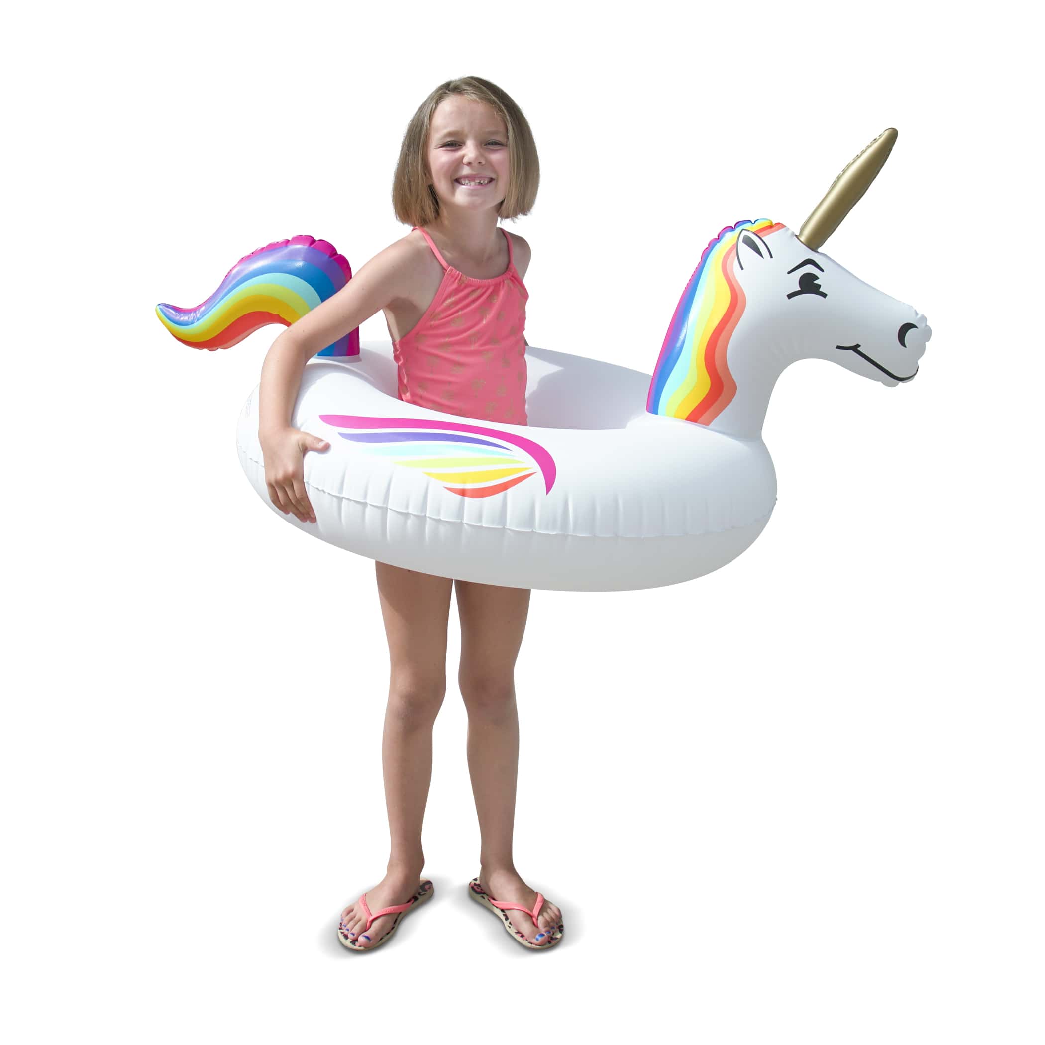 GoFloats Jr Pool Float Party Tube - Unicorn GoFloats