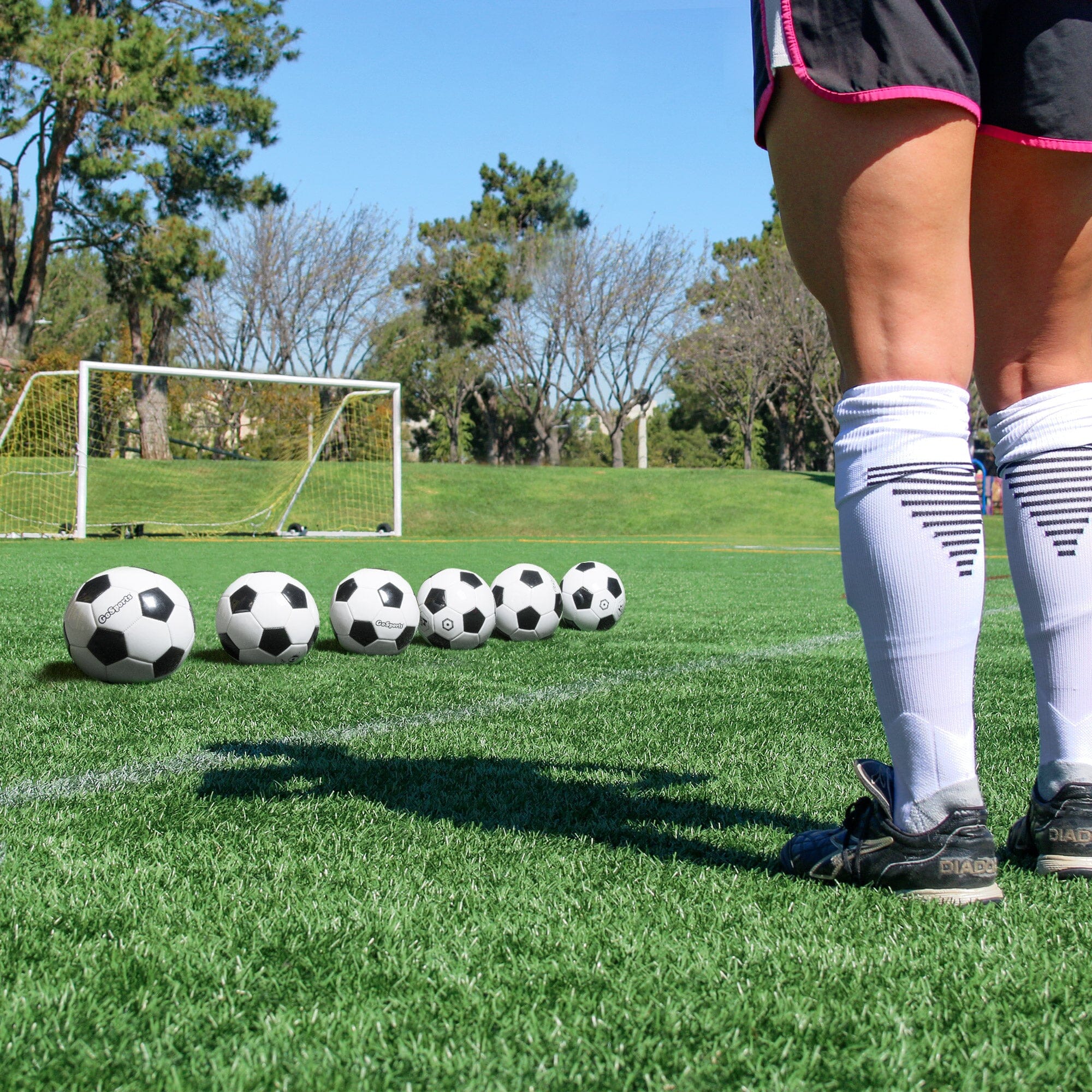 GoSports Classic Soccer Ball - Durable Training and Match Ball for Practice & Recreation Soccer Ball GoSports