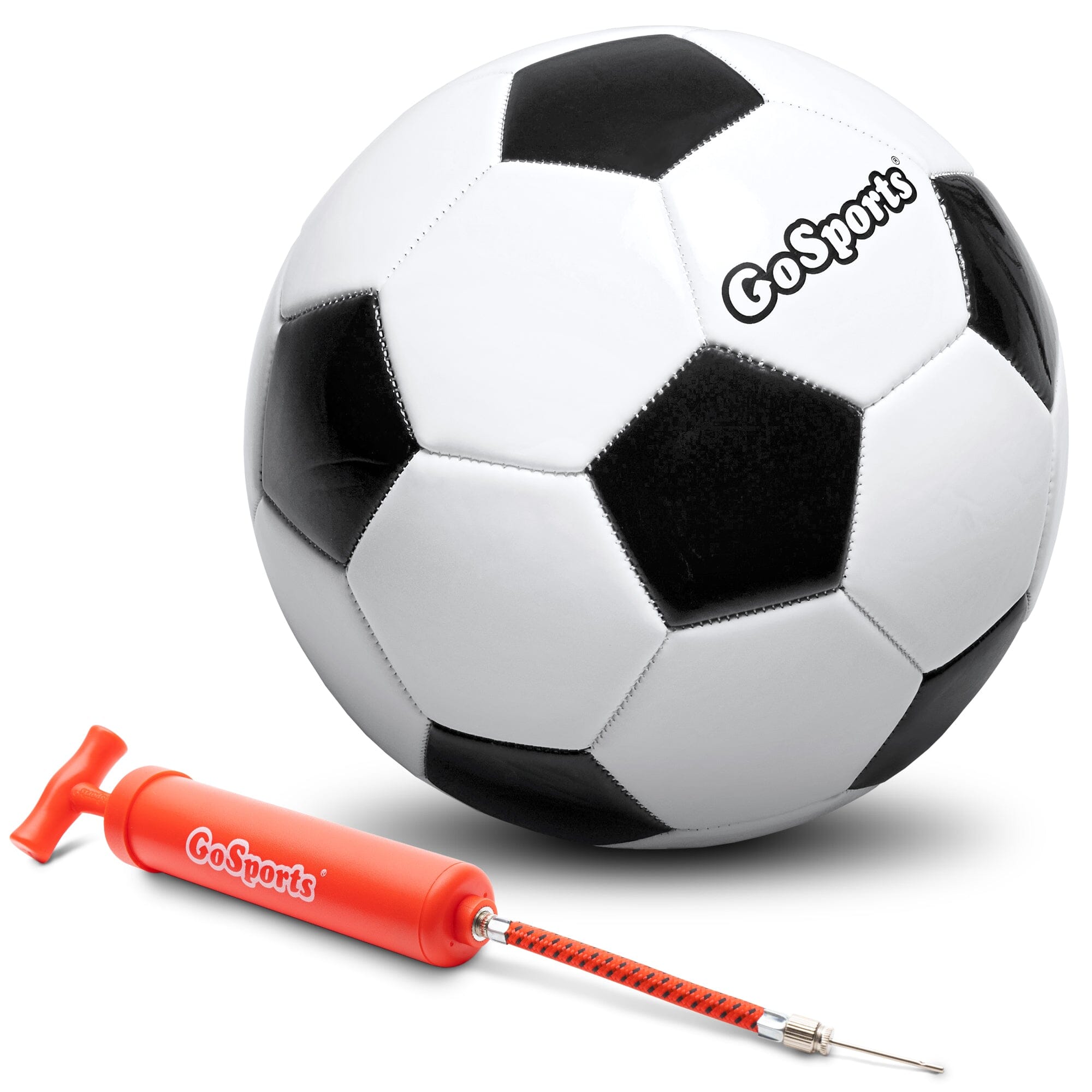 GoSports Classic Soccer Ball - Durable Training and Match Ball for Practice & Recreation Soccer Ball GoSports 3 Single