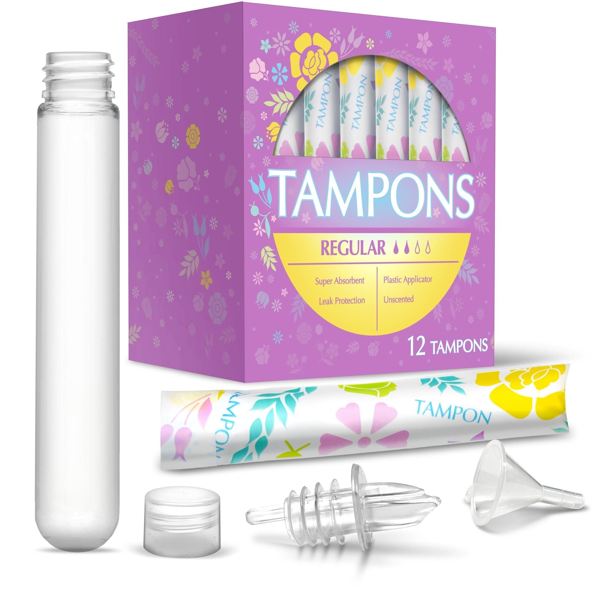 tampons regular pack of 12