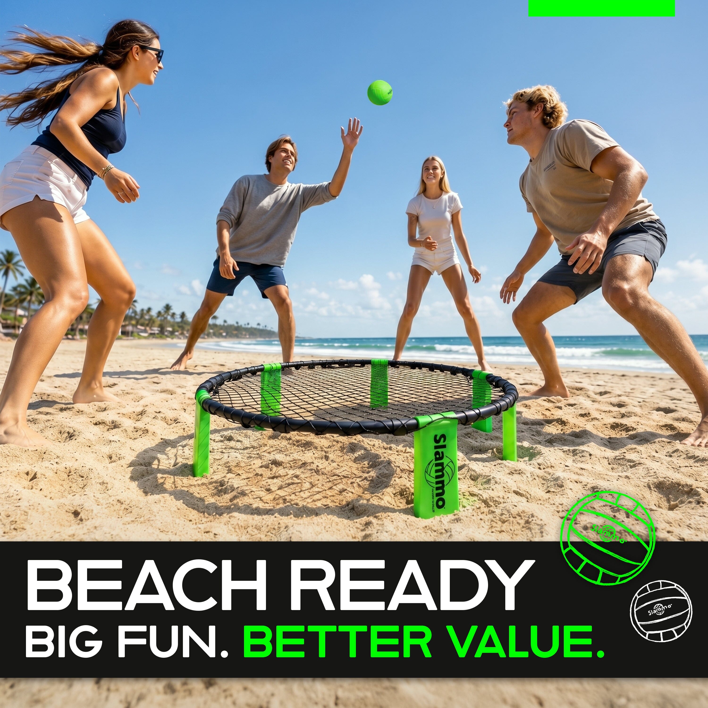 GoSports Slammo® Game Set Slammo GoSports