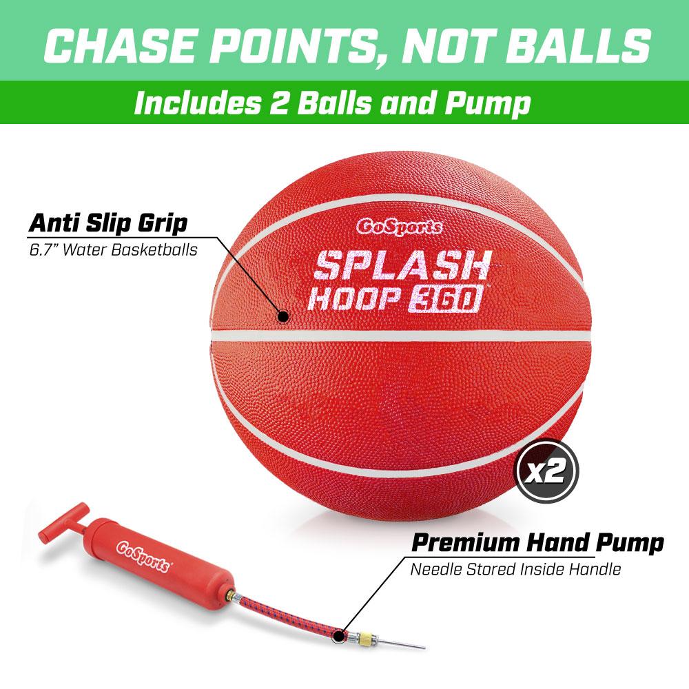 Splash Hoop 360 - Red balls
