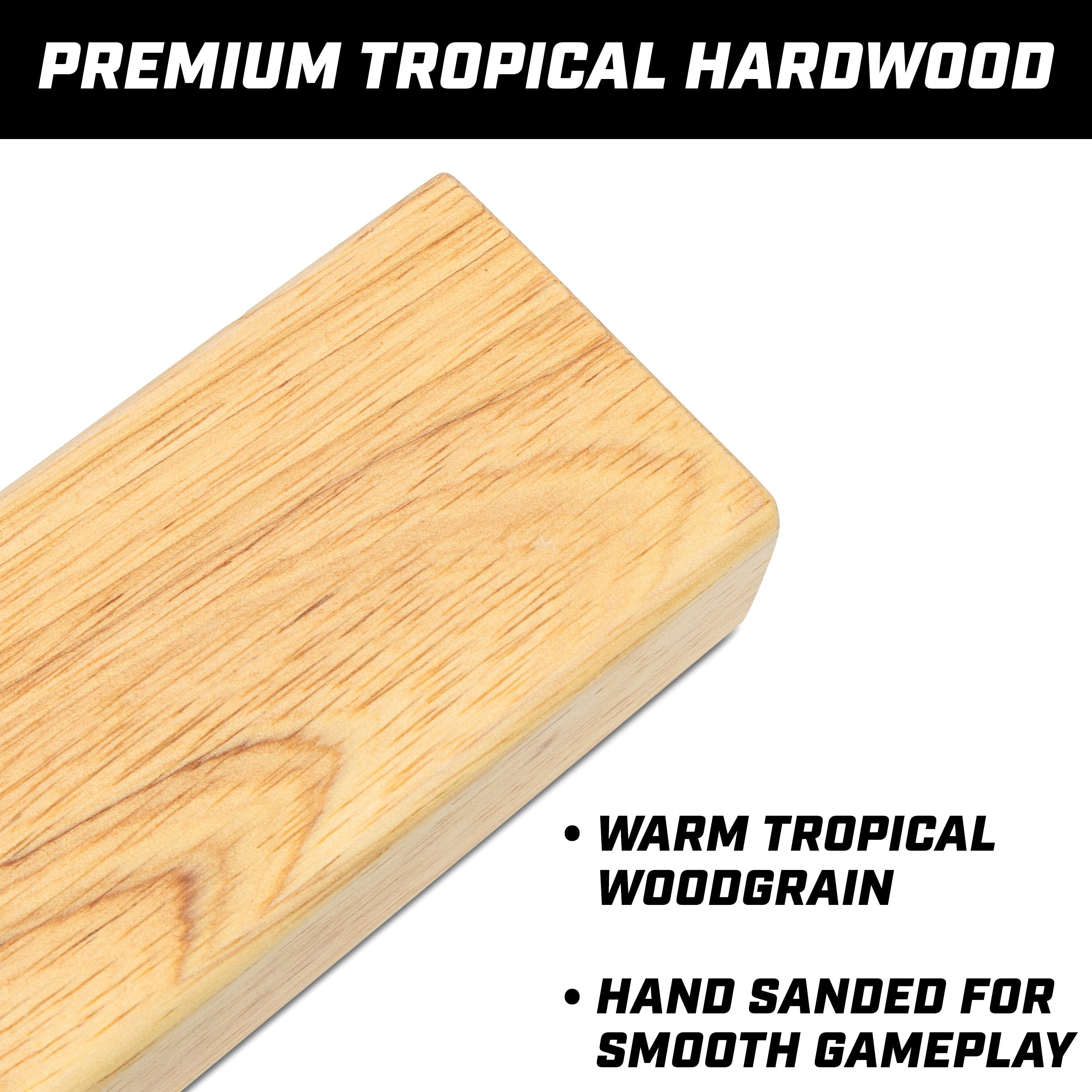 a wooden board with the words ' premium ' in white text