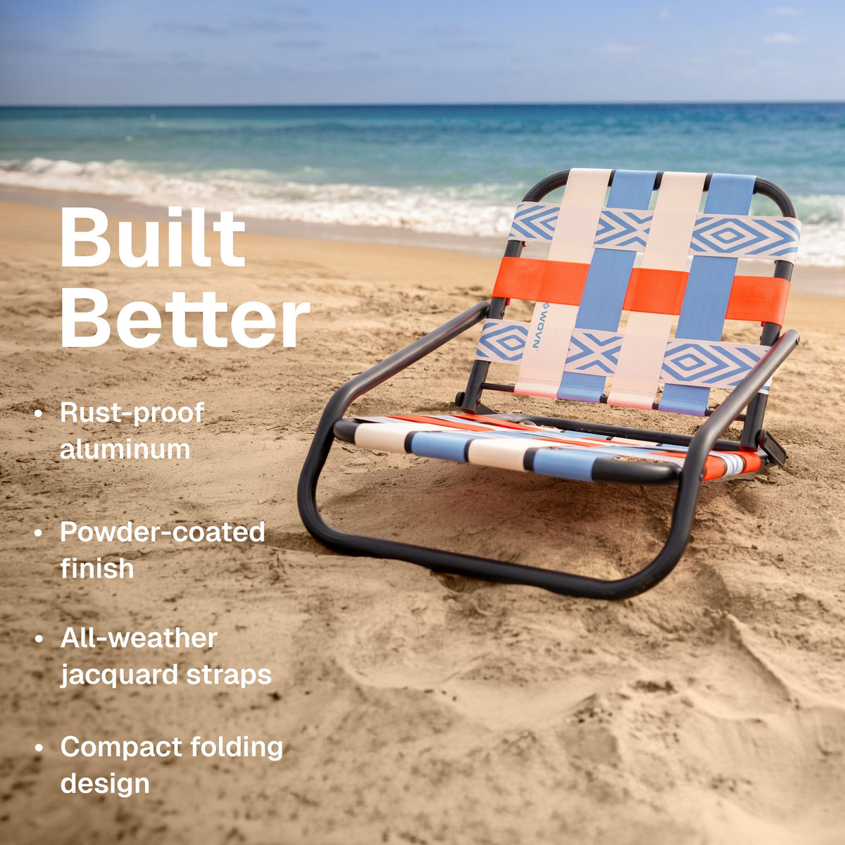 Low Profile Beach Chair - in use (4)