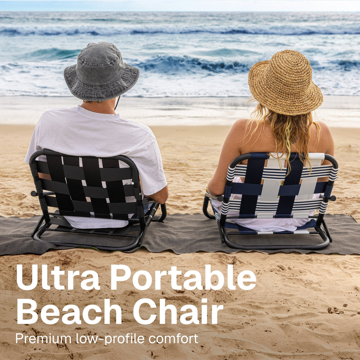 Low Profile Beach Chair - in use (17)