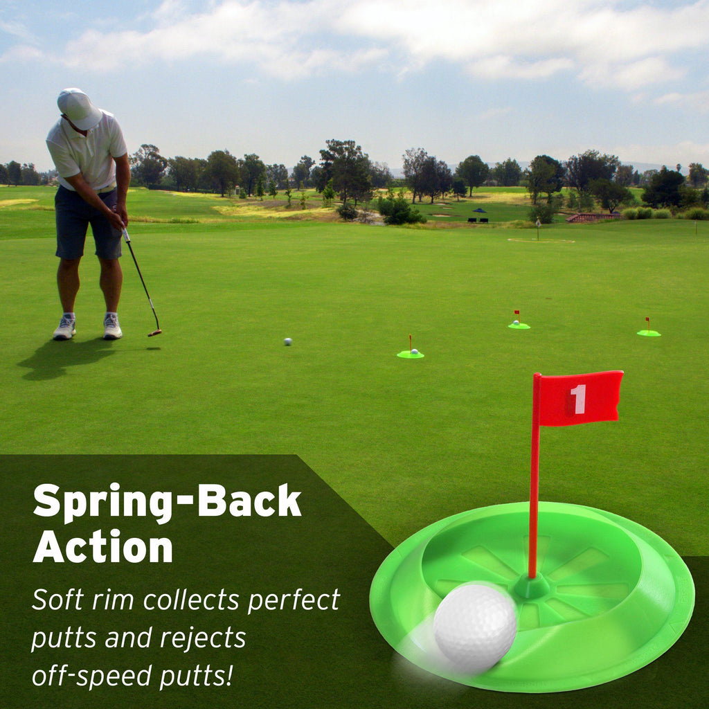 GoSports Pure Putt Challenge Putting Cups 3 Pack | Practice Putting Indoors & Outdoors Golf playgosports.com 