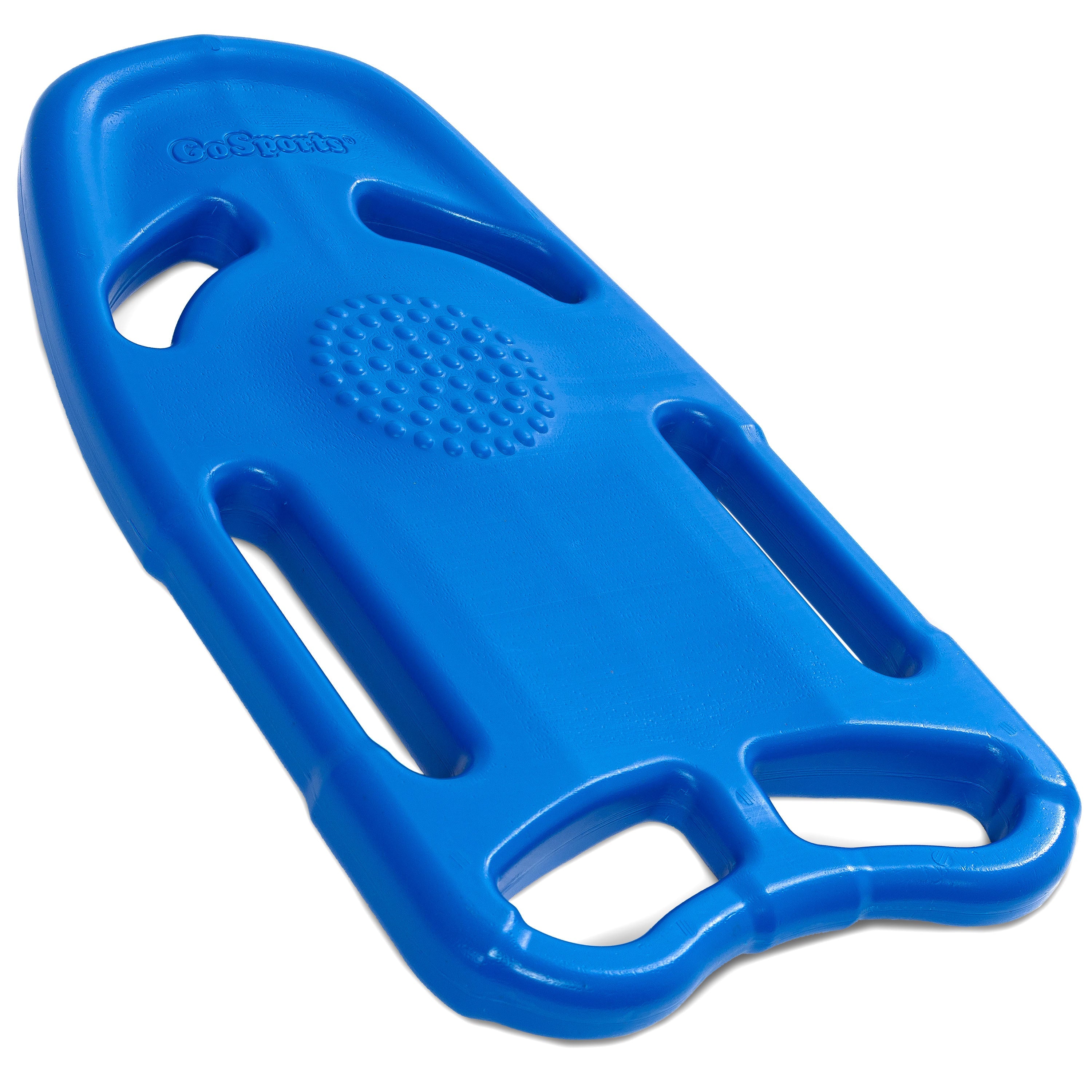 the blue bottle holder is attached to the handle