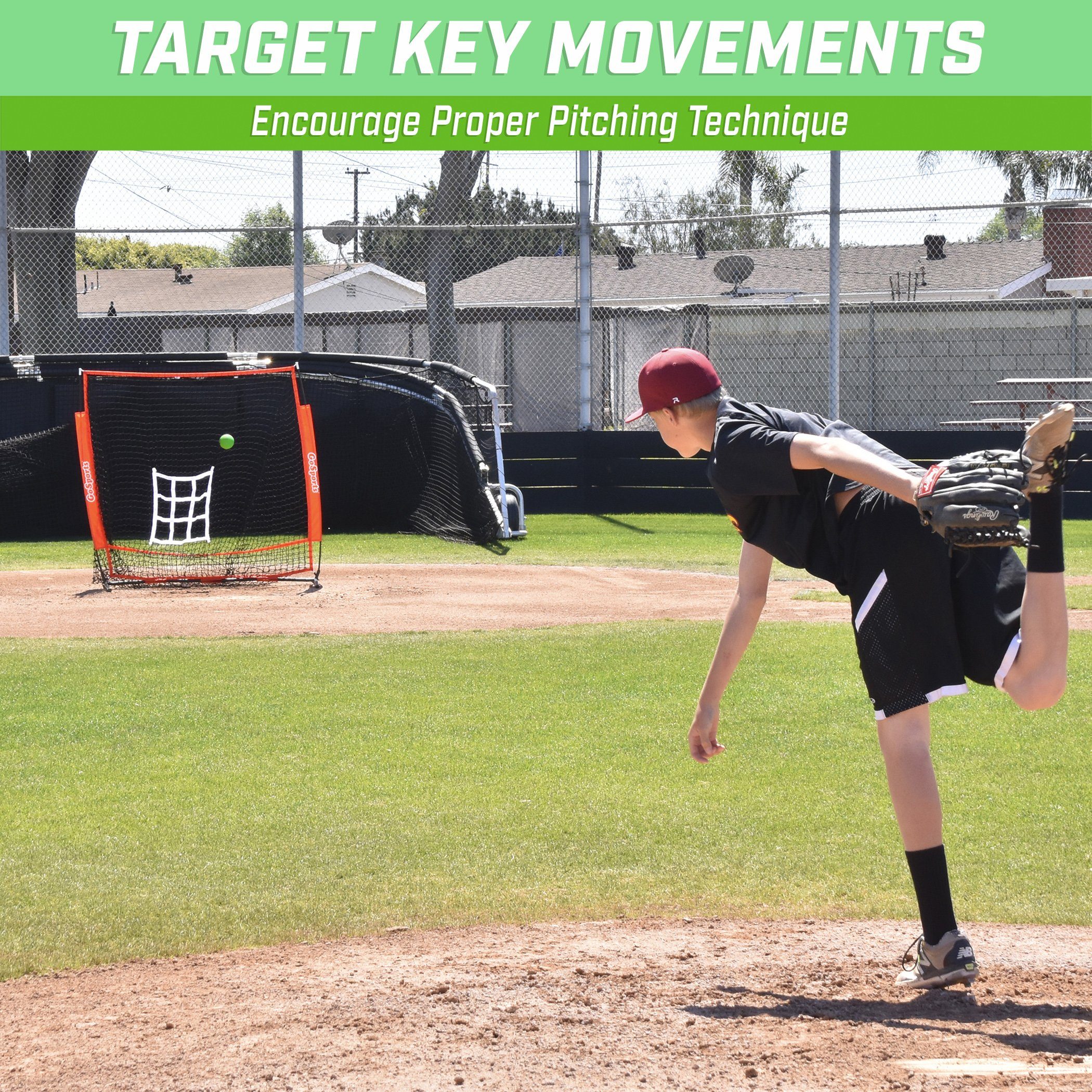 a young boy is pitching a baseball on a field
