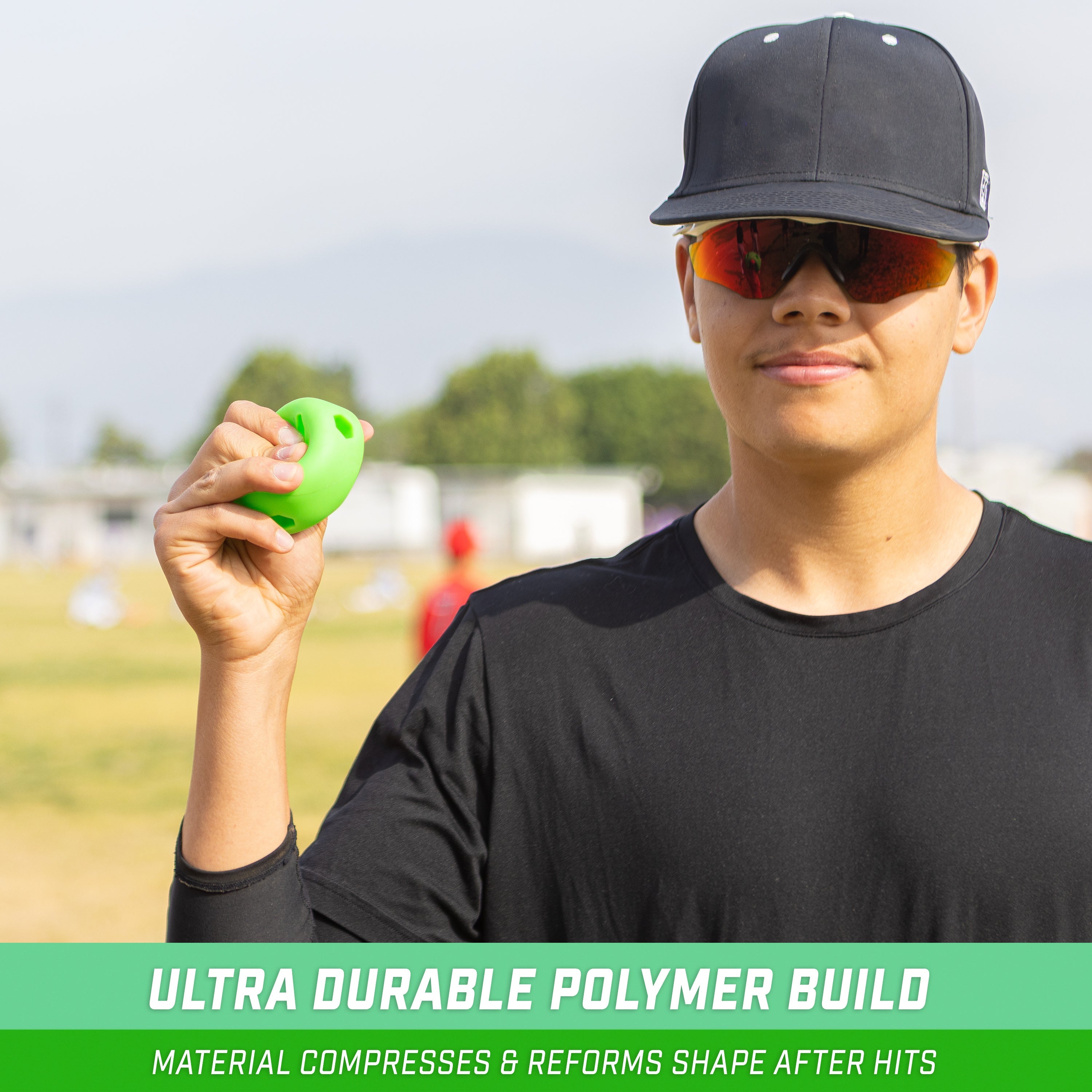 ultra durable poly build material for baseball