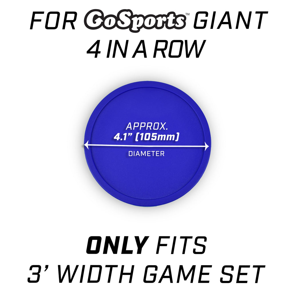 GoSports REPLACEMENT COINS - For 3 ft. Wide Game (4.1" coins) PlayGoSports.com 