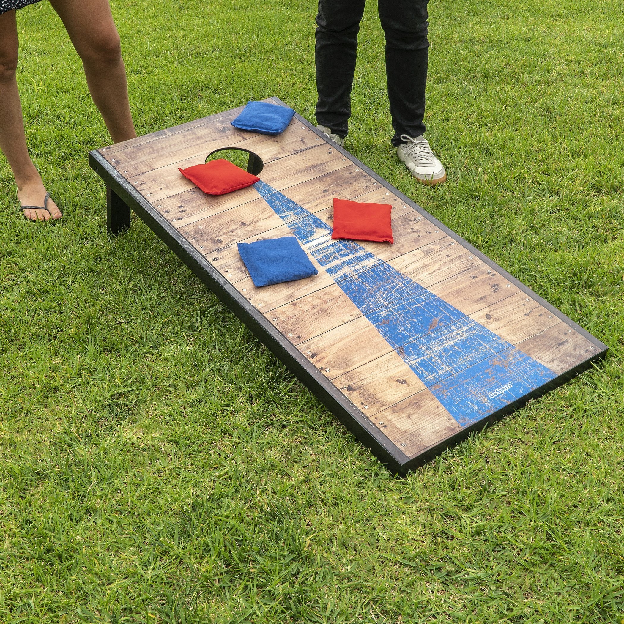 a man and woman playing corno corno game