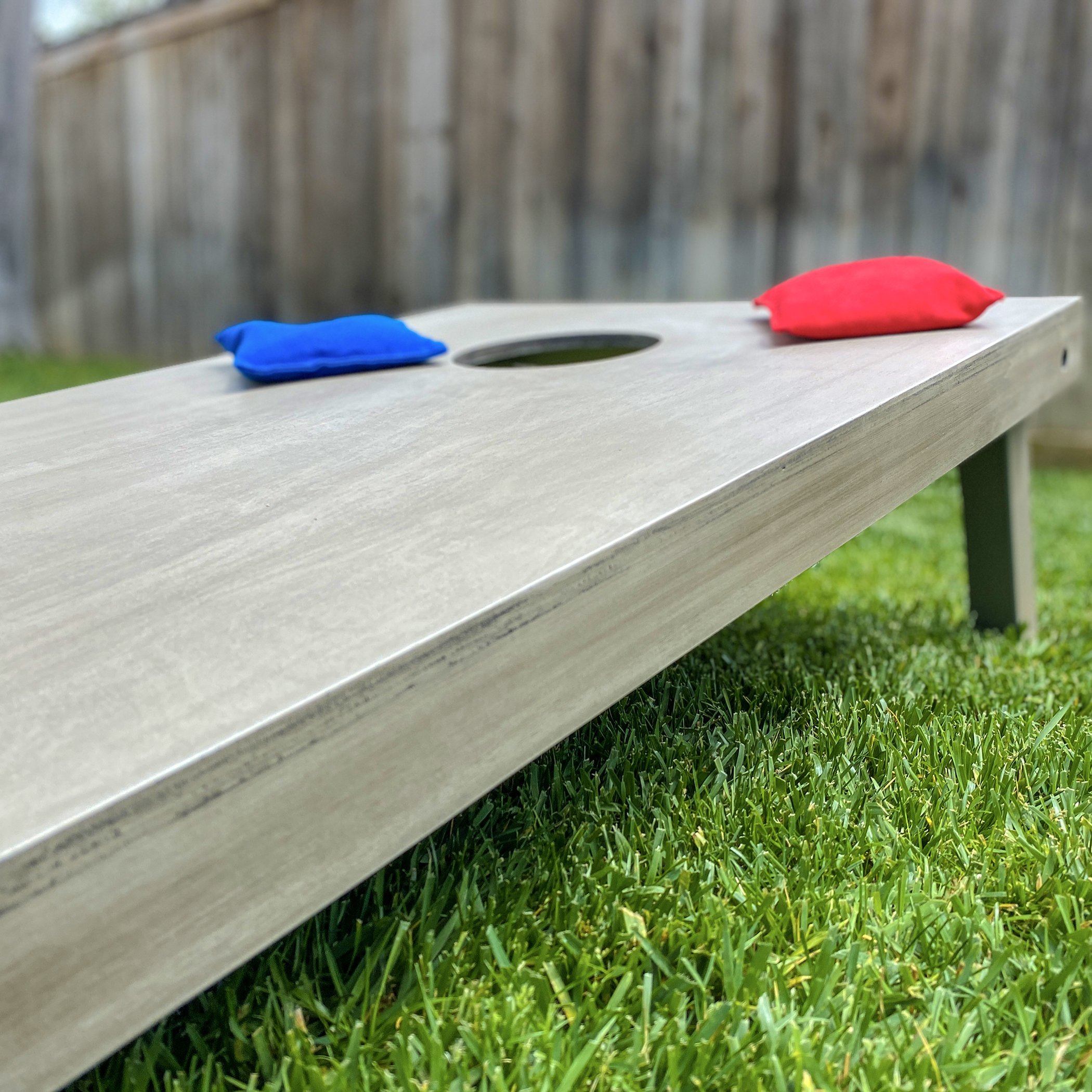 a wooden bench