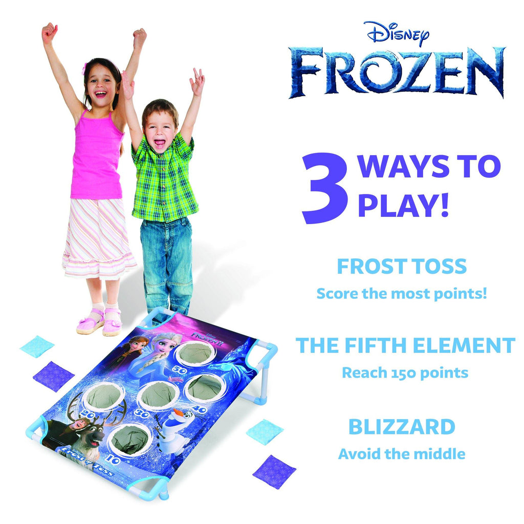 Disney Frozen 2 Frost Toss Game Set by GoSports | Includes 8 Snowflake Bean Bags with Portable Carrying Case Cornhole playgosports.com 