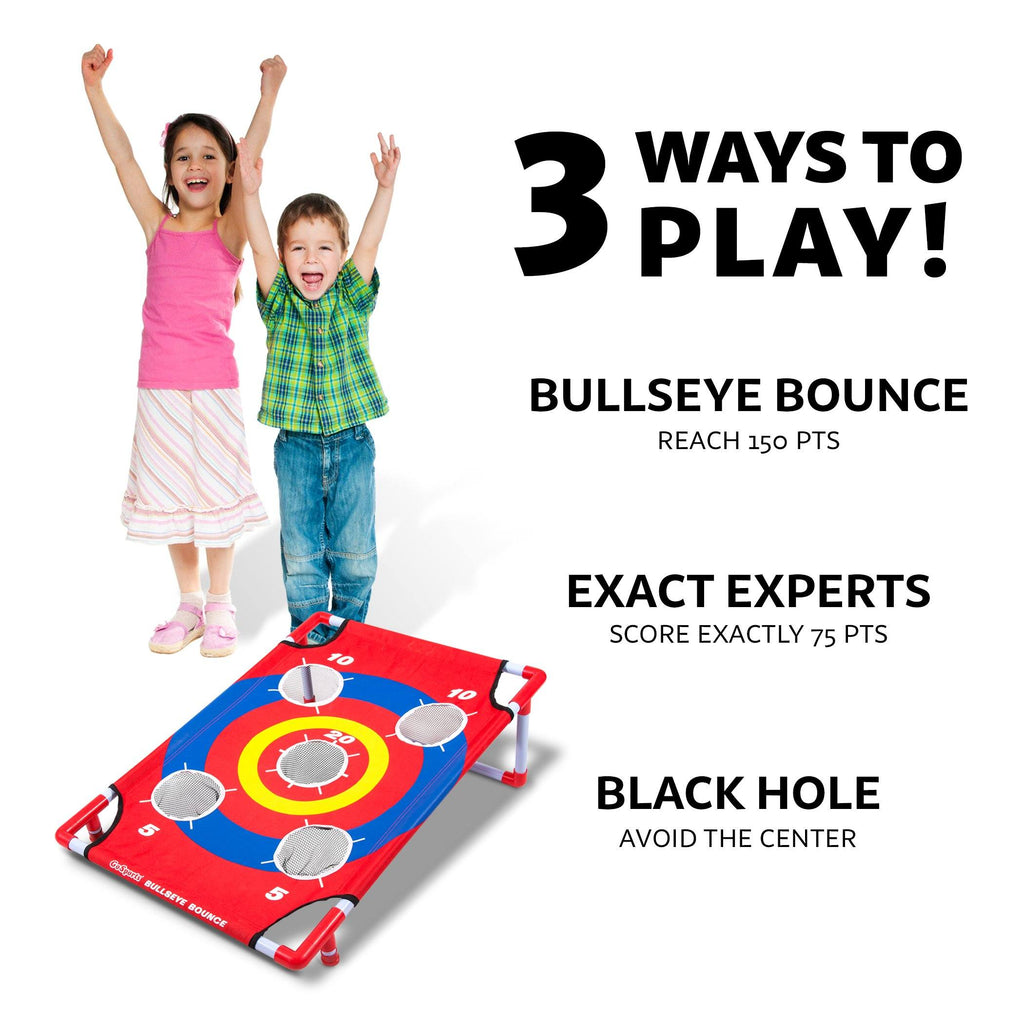 GoSports Bullseye Bounce Cornhole Toss Game - Great for All Ages & Includes Fun rules Cornhole playgosports.com 