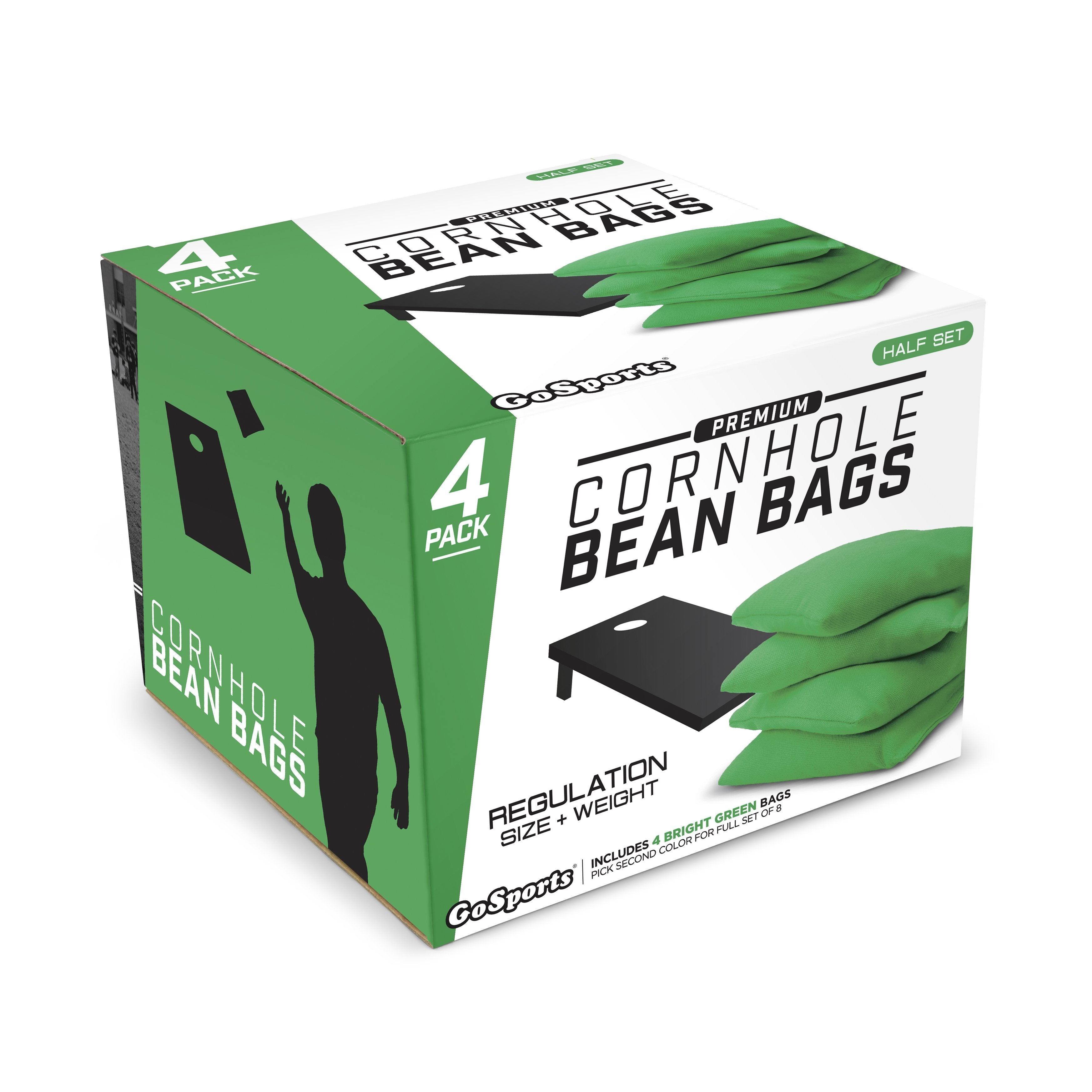 a box of green gloves with the box open