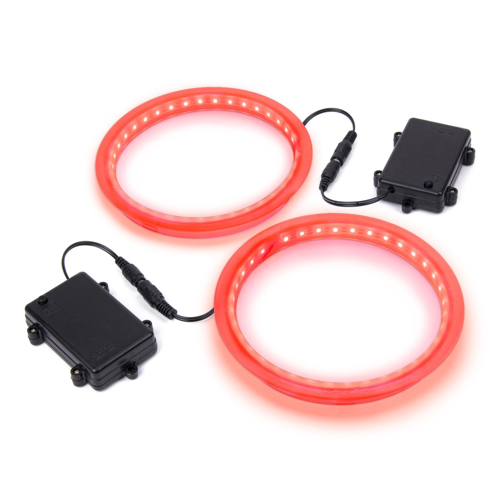 2pcs / lot red led ring light for car truck truck truck