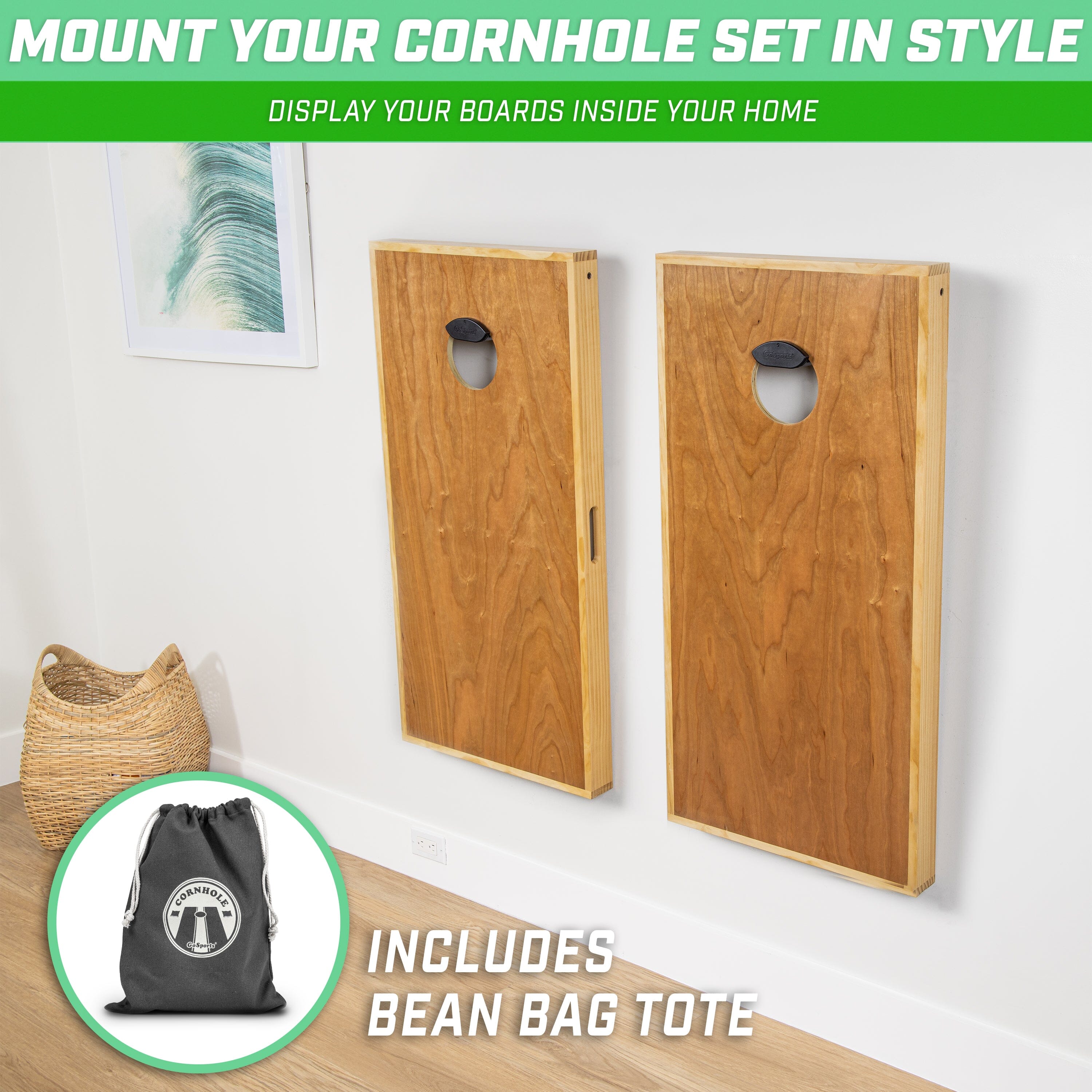 a pair of doors with a bag on the floor