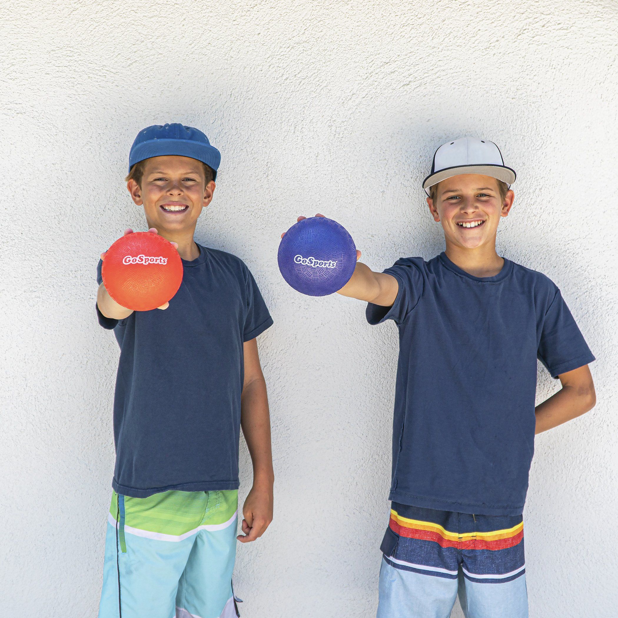 two boys holding fr frs