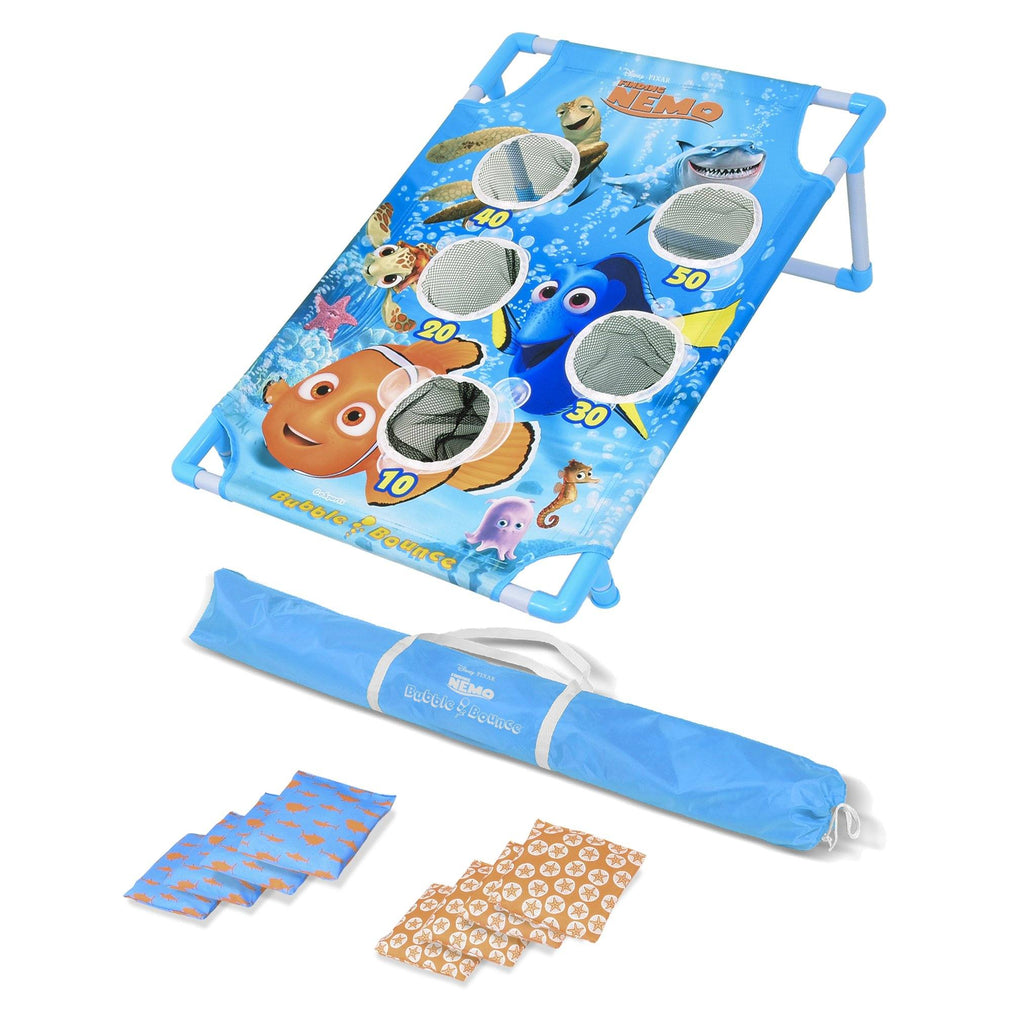 Disney Pixar Finding Nemo Bubble Bounce Game Set by GoSports | Includes 8 Bean Bags and Portable Carrying Case Cornhole playgosports.com 