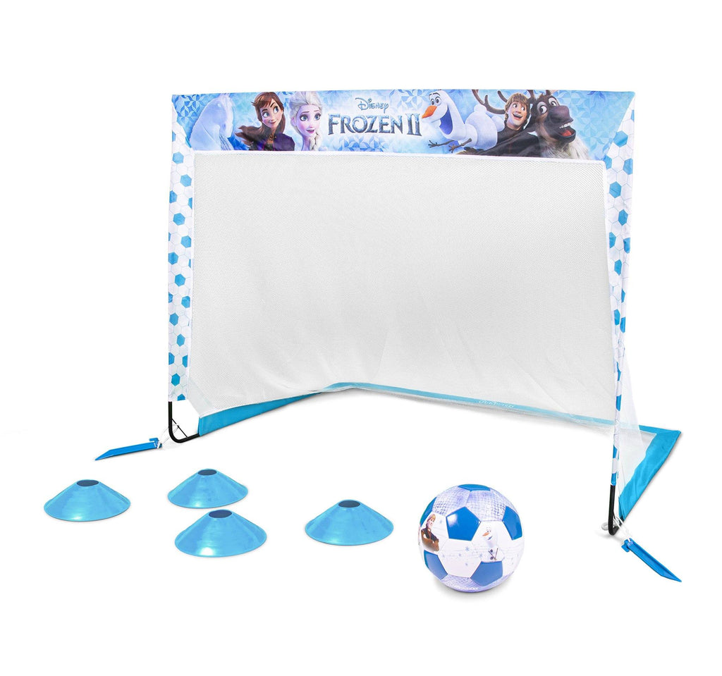 Disney Frozen 2 Soccer Goal Set for Kids by GoSports | Includes 4’ x 3’ Soccer Goal, Size 3 Soccer Ball and Cones Soccer playgosports.com 