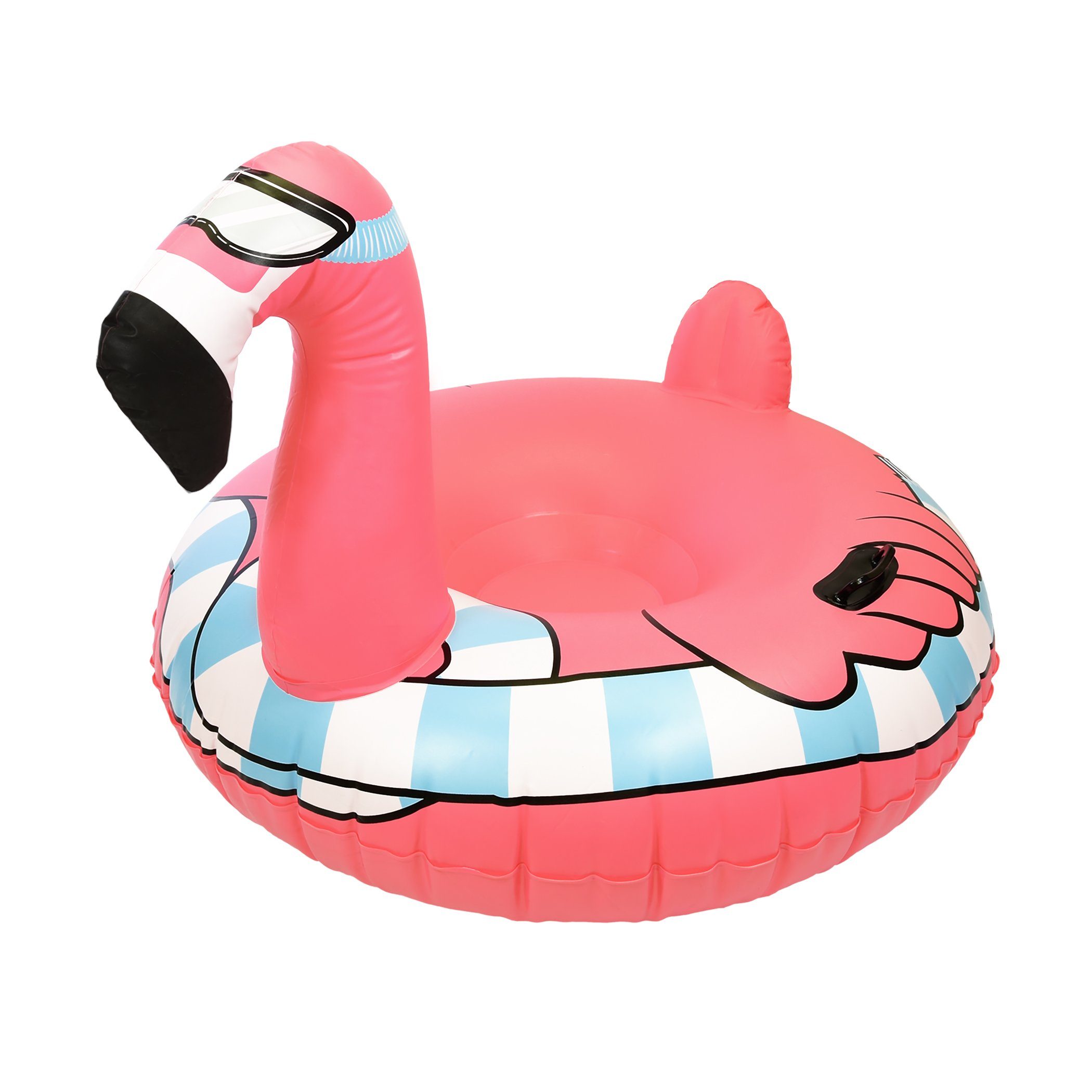 flamingo inflatable floating pool