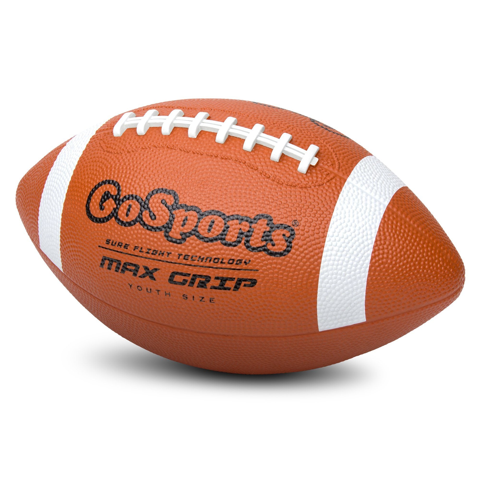 a football with the logo of the nfl