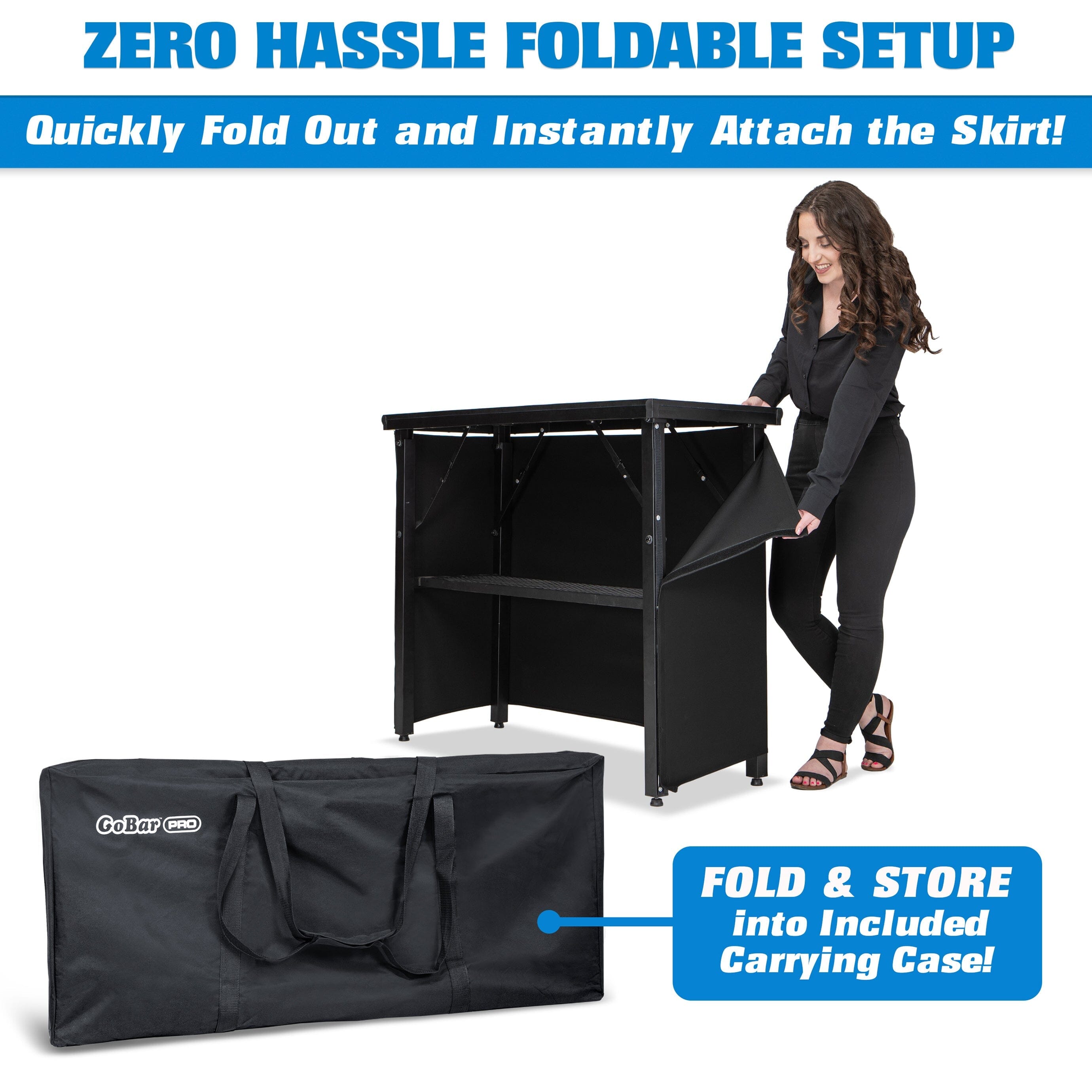 the fold fold foldable table set is shown with the foldable table