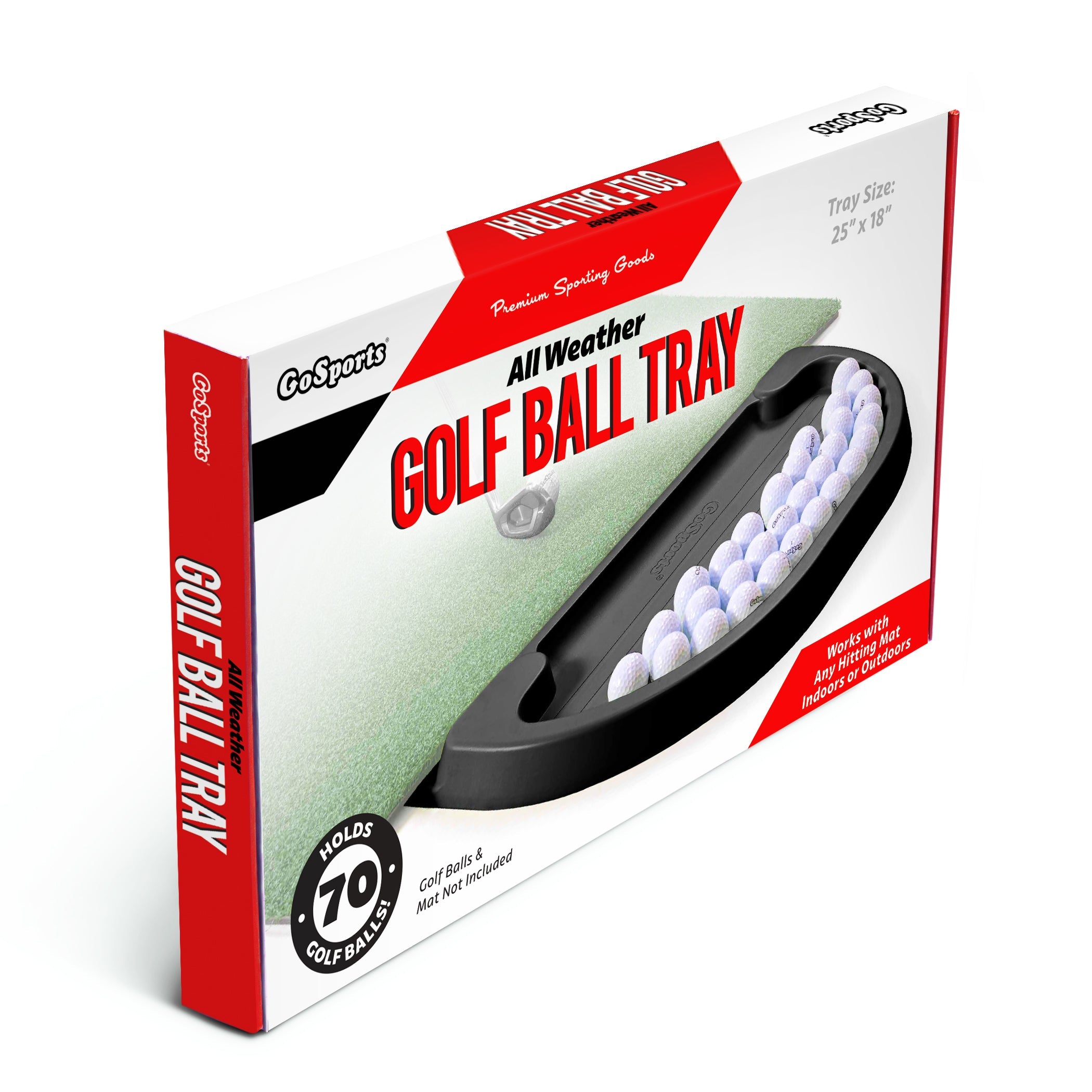the golf ball tray is a great way to keep your golf balls from getting too