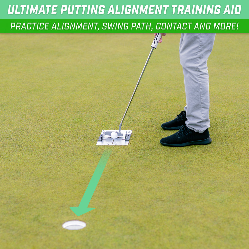 GoSports Golf Putting Alignment Stencil and Guide Set - Versatile Putting Aid for 10+ Drills Golf playgosports.com 