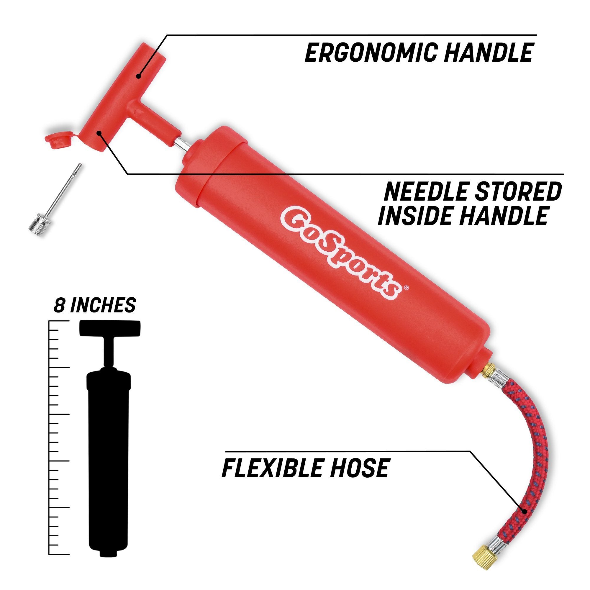 the coby flex hose is shown with the hose and hose attachment