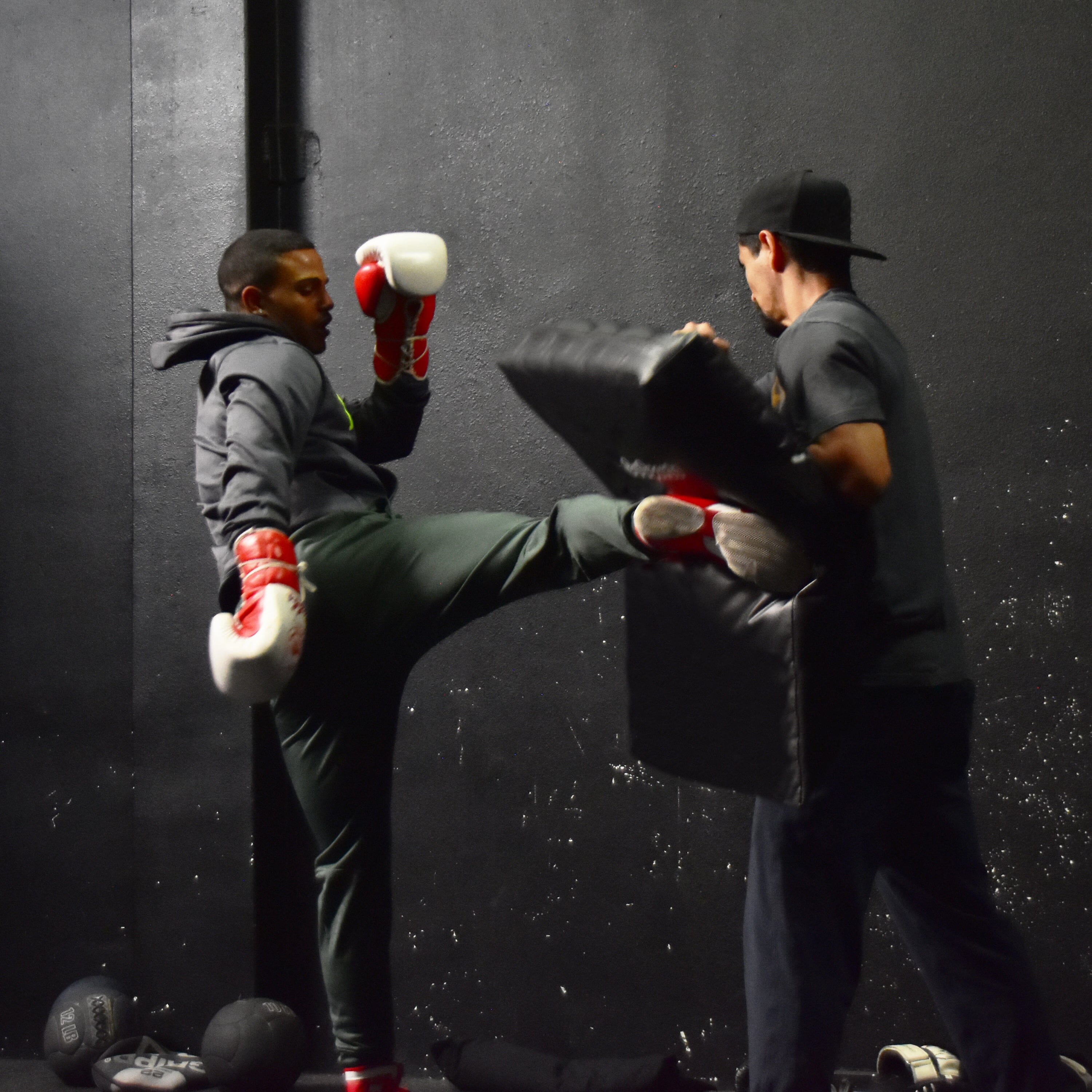 two men in a boxing ring