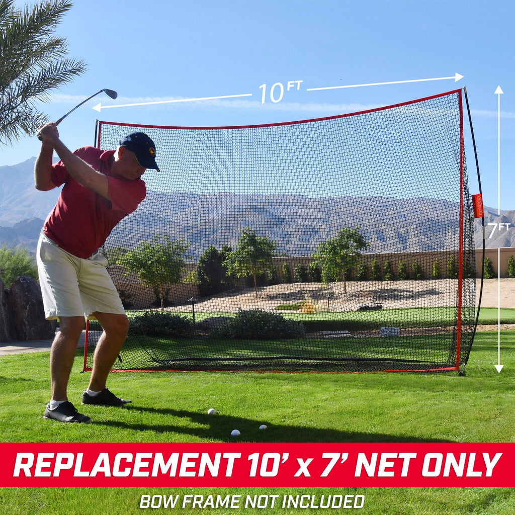 GoSports 10'x7' Replacement Golf Net - Compatible with GoSports Brand 10'x7' Golf Net - Bow Frame Not Included Golf playgosports.com 