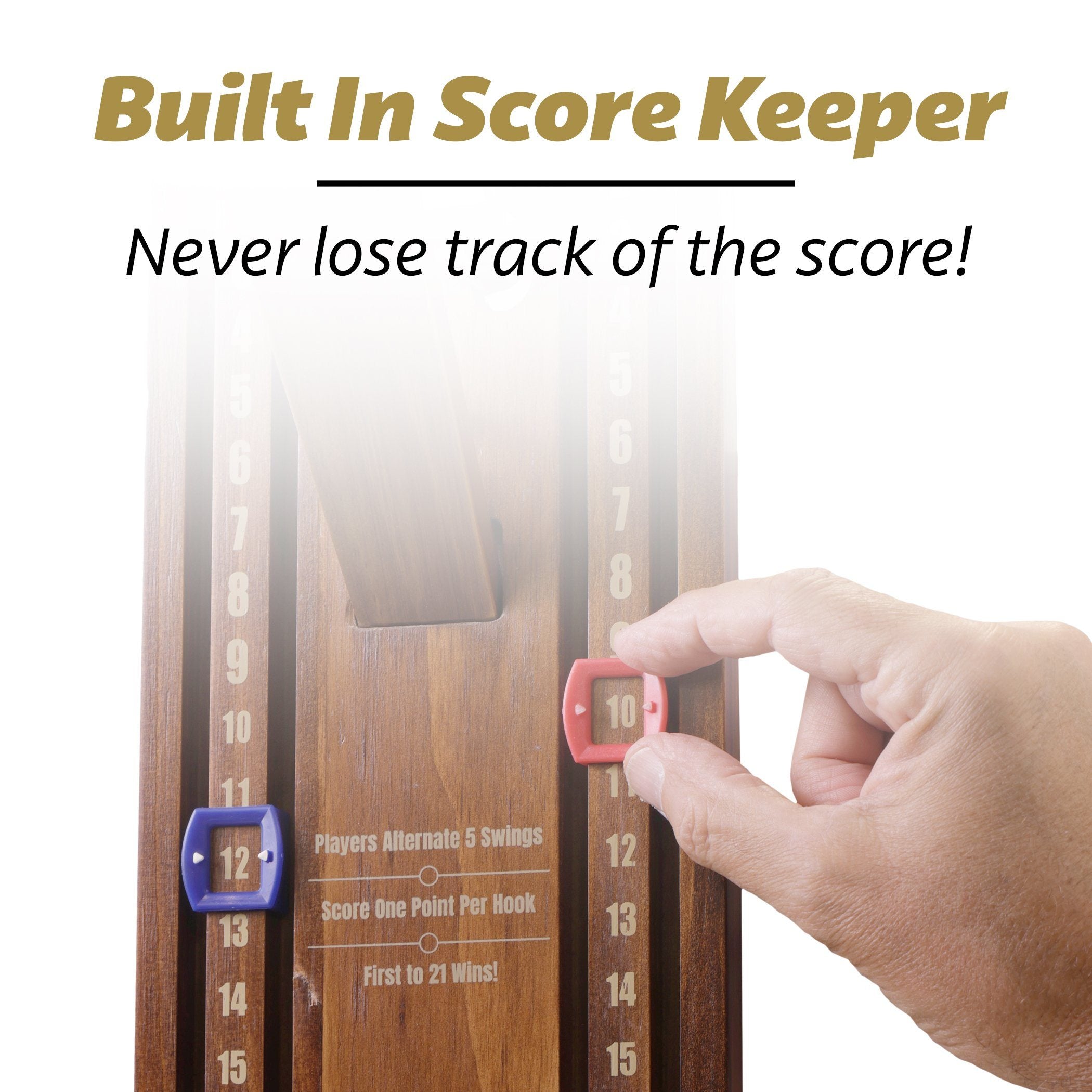 a person is holding a red object in their hand