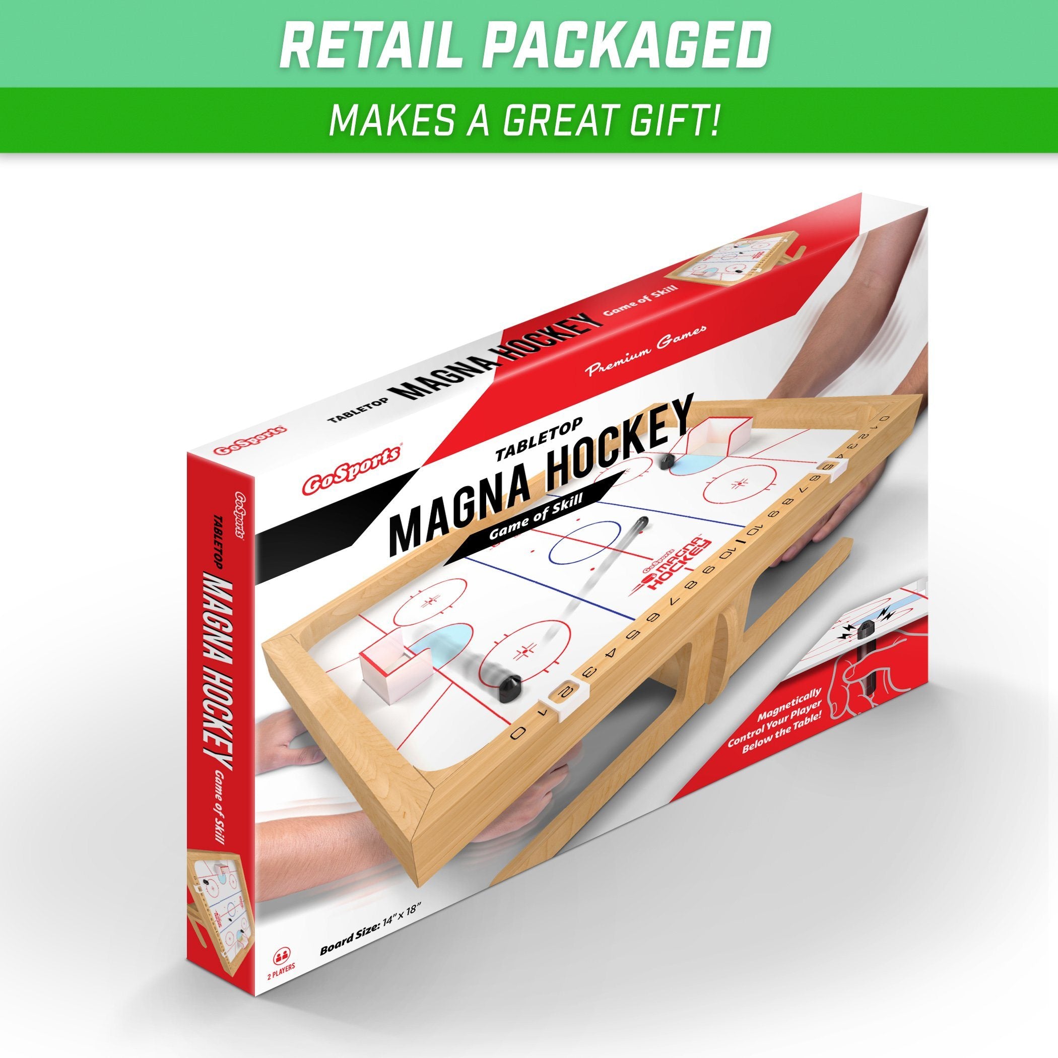 a box of hockey sticks with the text real hockey sticks