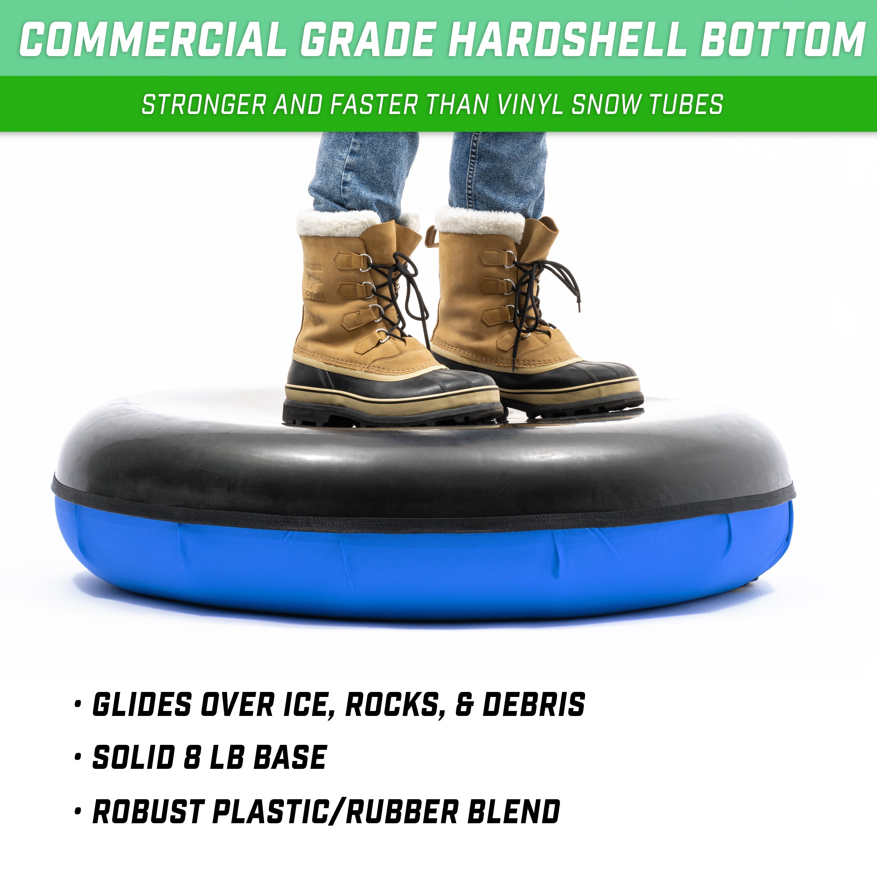 a person standing on a bumper bumper