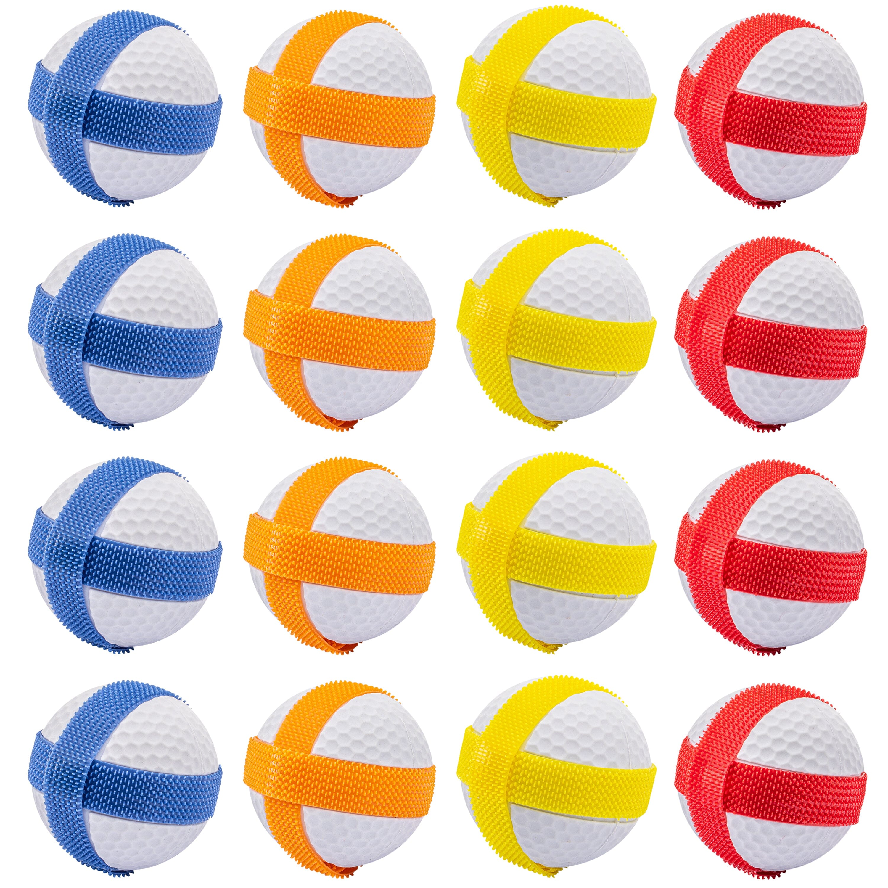a dozen of colorful balls